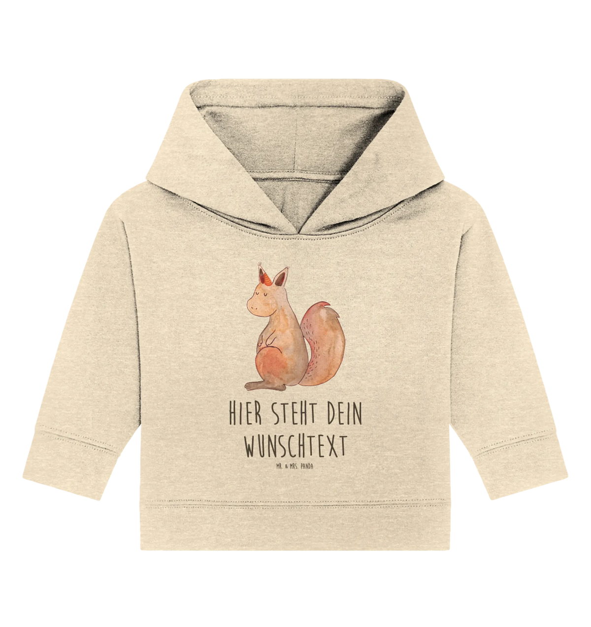 Personalisierter Baby Hoodie Einhorn Glauben Baby Hoodie mit Namen, Babyhoodie Wunschtext, Personalisierter Baby Hoodie, Einhorn, Einhörner, Unicorn, Einhorn Deko, Eichhörnchen, Eichhorn, Einhörnchen