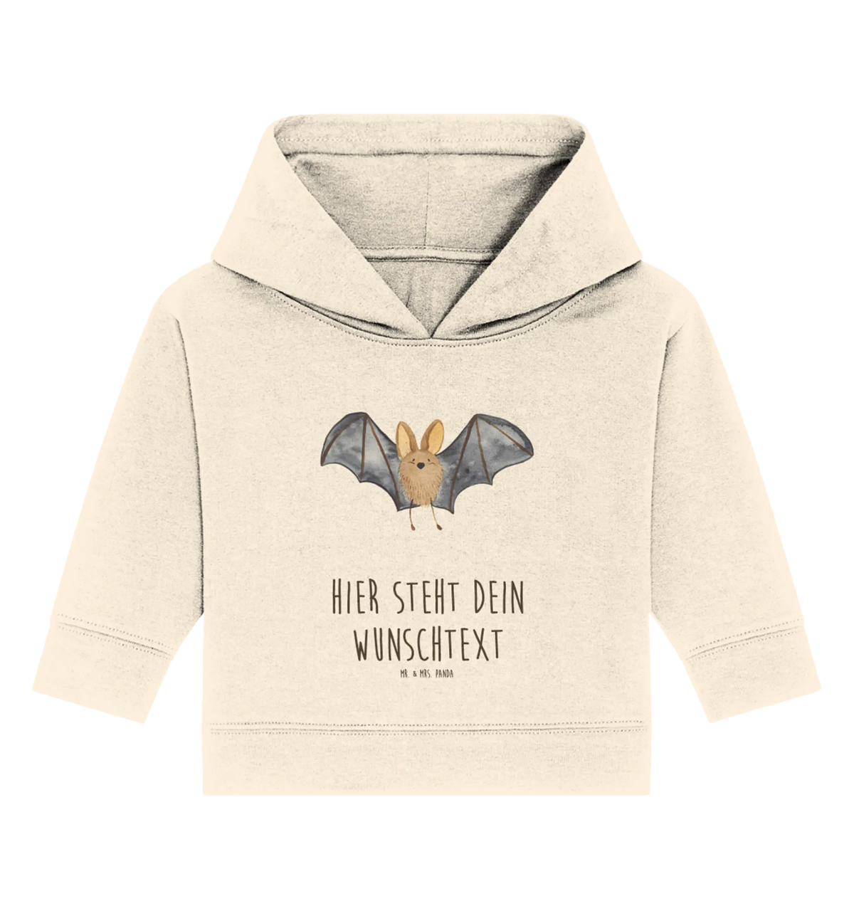 Personalisierter Baby Hoodie Fledermaus Flügel Baby Hoodie mit Namen, Personalisierter Baby Hoodie, Babyhoodie Wunschtext, Tiere, Tiermotive, Gute Laune, Lustige Sprüche