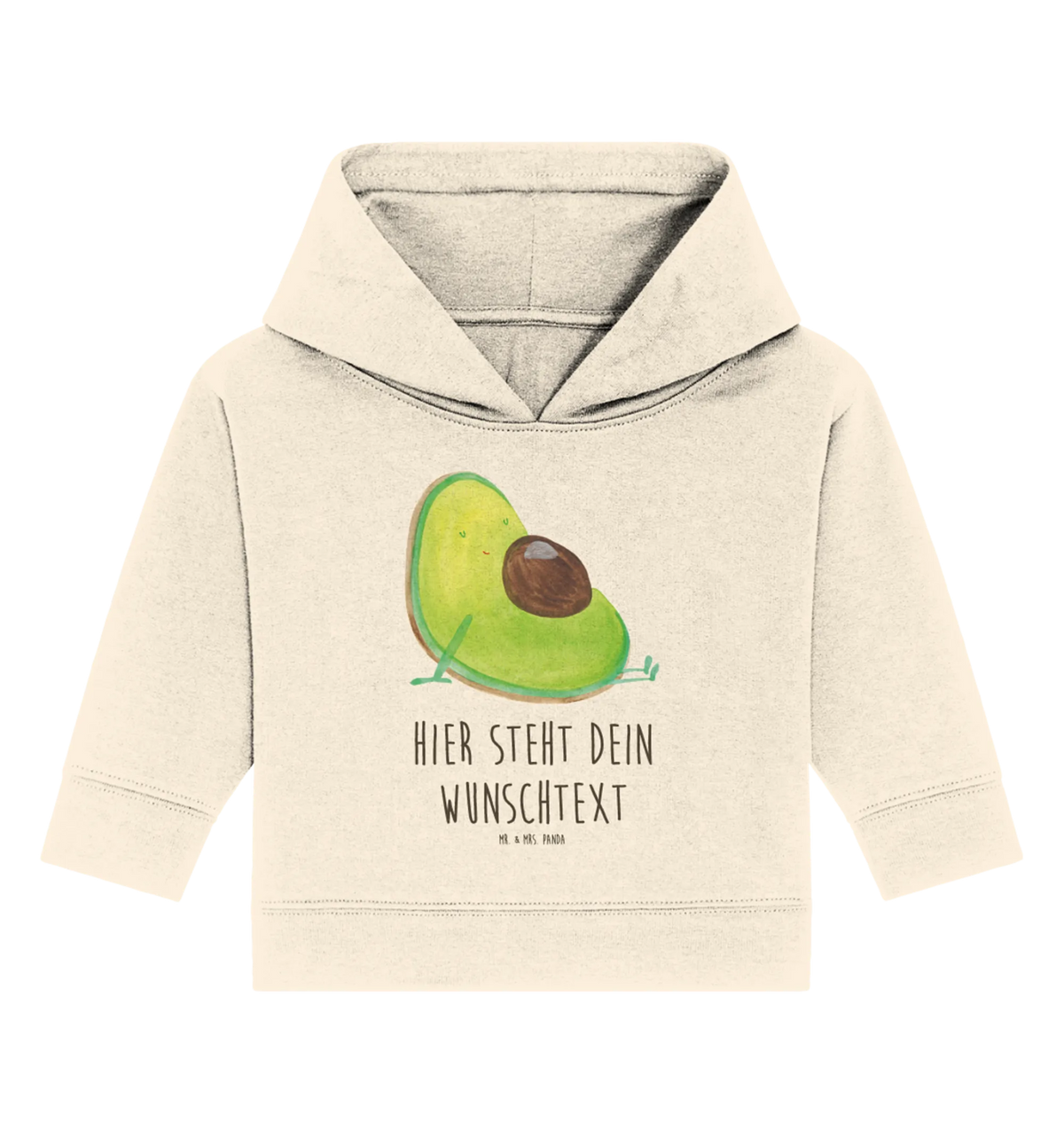 Personalisierter Baby Hoodie Avocado Schwangerschaft Baby Hoodie mit Namen, Babyhoodie Wunschtext, Personalisierter Baby Hoodie, Vegan, Avocado, Gesund, Veggie, Schwangerschaft, Babyshower, Schwanger, Babyparty