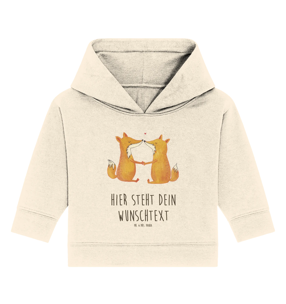 Personalisierter Baby Hoodie Füchse Liebe Baby Hoodie mit Namen, Babyhoodie Wunschtext, Personalisierter Baby Hoodie, Fuchs, Freund, Ehe, Fox, Liebespaar, Liebe, Liebesbeweis, Partner, Ehemann, Ehefrau, Verlobte, Freundin, Füchse, Paar