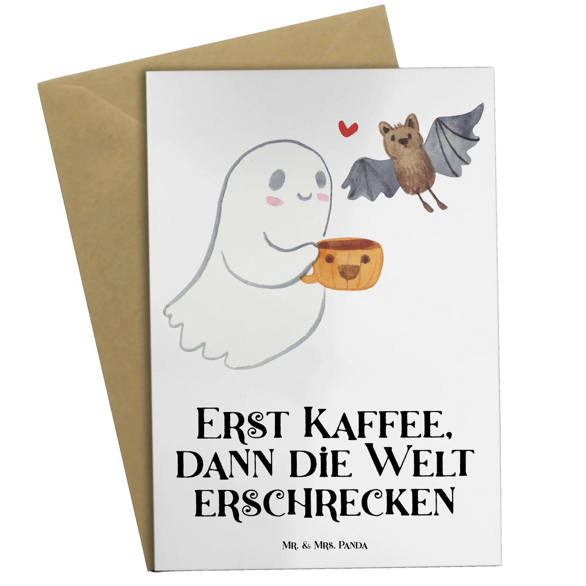 Grußkarte Gespenst Kaffee spruchkarte, kommunionskarte, valentinstagskarte, osterkarte, Grußkarte, osterkarten, jubiläumskarte, einladungskarten, glückwunschkarten, dankeskarten, abiturkarte, genesungskarte, babykarte, Klappkarte, neujahrskarte, Grußkarten, weihnachtskarten, firmungskarte, Glückwunschkarte, vatertagskarte, Motivkarte, hochzeitskarten, Beileidskarte, Dekoration, Geschenke, Schenken, Deko, Halloween, Martinssingen, Gespenst, Kaffee