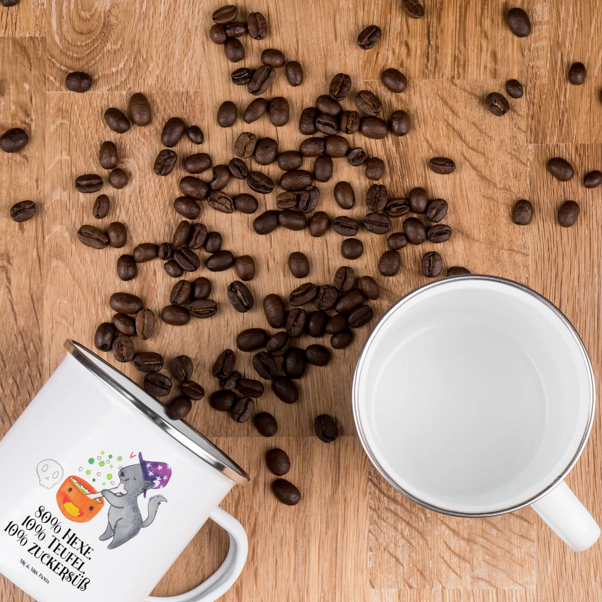 Camping Emaille Tasse Kater Hexenkessel blechbecher, metallbecher, wandertasse, Emaille Becher, Blechtasse, Pott, Emaille Tasse, outdoortasse, Emailletasse, reisetasse, emaillebecher, Outdoor Tasse, Teebecher, becher emaille, Tasse Emaille, Motivtasse, Campingbecher, Campingtasse, Teetasse, Kaffeepott, Outdoor Becher, Reisebecher, Haferl, wanderbecher, Dekoration, Geschenke, Schenken, Deko, Halloween, Martinssingen, Zaubertrank, Hexe, Kater, Hexenkessel, Zaubern