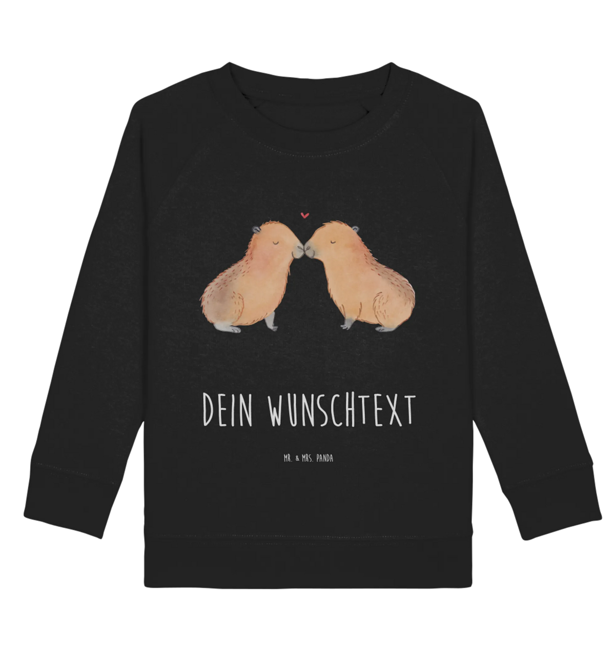Personalisierter Kinder Pullover Capybara Liebe Personalisiertes Kinder Sweatshirt, Personalisierter Kinder Pullover, Tiere, Gute Laune, Lustige Sprüche, Tiermotive, Herzlich, Valentinstag, Paar, Kuschel Capybaras, Ich Bin Deins, Partnertiere, Verschmolzen, Ehejubiläum, Capybara, Romantisches Geschenk, Verliebt, Handgezeichnet, Beziehung, Geschenkidee, Tierliebe, Du Bist Meins, Liebesspruch, Liebesbeweis, Jahrestag, Liebe