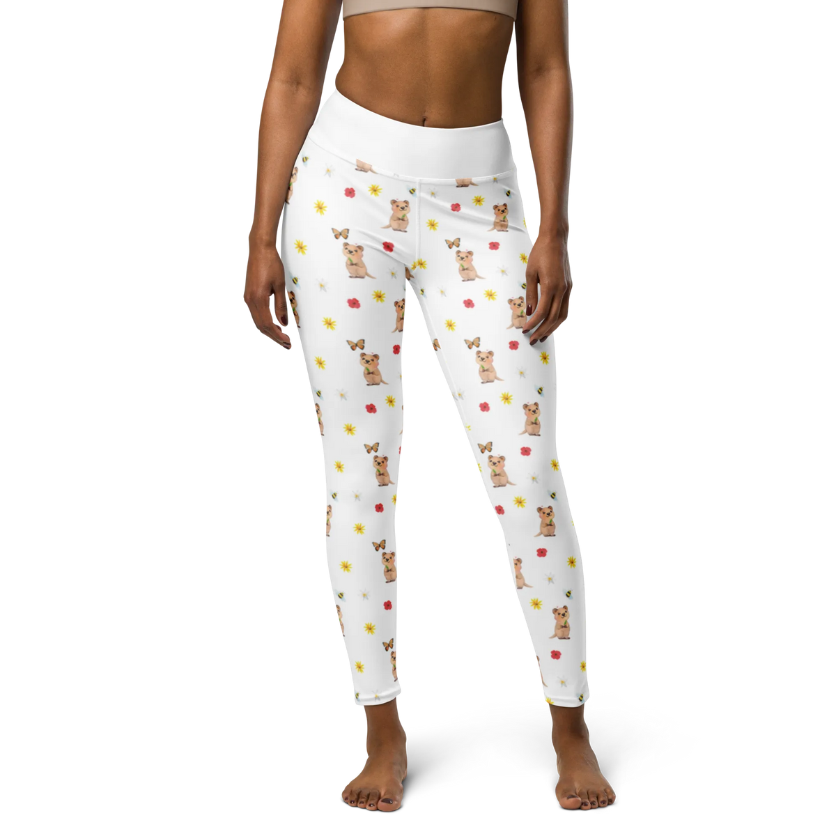 Yogahose Quokka Happy Muster Yoga-Leggings, Fitness-Leggings, Trainingshose, Sport-Leggings, Yogaleggings, Sport Tights Damen, Leggins, Tights, Yoga-Hose, Sport-Hose, Funktionshose, Yogatights, High-Waist-Hose, Sporthose, Bunte Leggings, Gym-Leggings, Sportpants, Damen-Leggings, Stretchhose, Leggings, Tights Damen, High-Waist-Leggings, Sportleggings, Pilates-Hose, Fitnesshose, Yogahose, Sport-Tights, Damen Sporthose, Yoga-Leggins, Gym-Hose, Lustige Sprüche, Tiere, Tiermotive, Gute Laune, Aufschieberitis, Dinge Erledigen, Verschieben, Niedliches Tier, Lustiger Spruch, Quokka