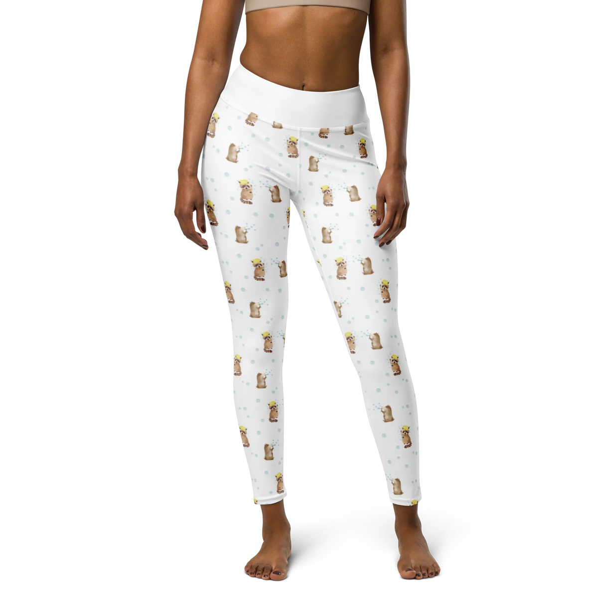 Yogahose Waschbär Muster Sportleggings, Pilates-Hose, Sport-Hose, Yogahose, Trainingshose, Stretchhose, Yogatights, Sport-Leggings, Damen Sporthose, High-Waist-Hose, Yoga-Hose, Damen-Leggings, Yoga-Leggins, Gym-Leggings, Funktionshose, Yogaleggings, Sportpants, Gym-Hose, Leggings, Fitnesshose, Yoga-Leggings, Sport-Tights, Bunte Leggings, High-Waist-Leggings, Tights, Fitness-Leggings, Sport Tights Damen, Sporthose, Tights Damen, Leggins, Lustige Sprüche, Tiere, Tiermotive, Gute Laune, Plan, Tagträumen, Seifenblasen, Fröhlich, Waschbär, Waschen