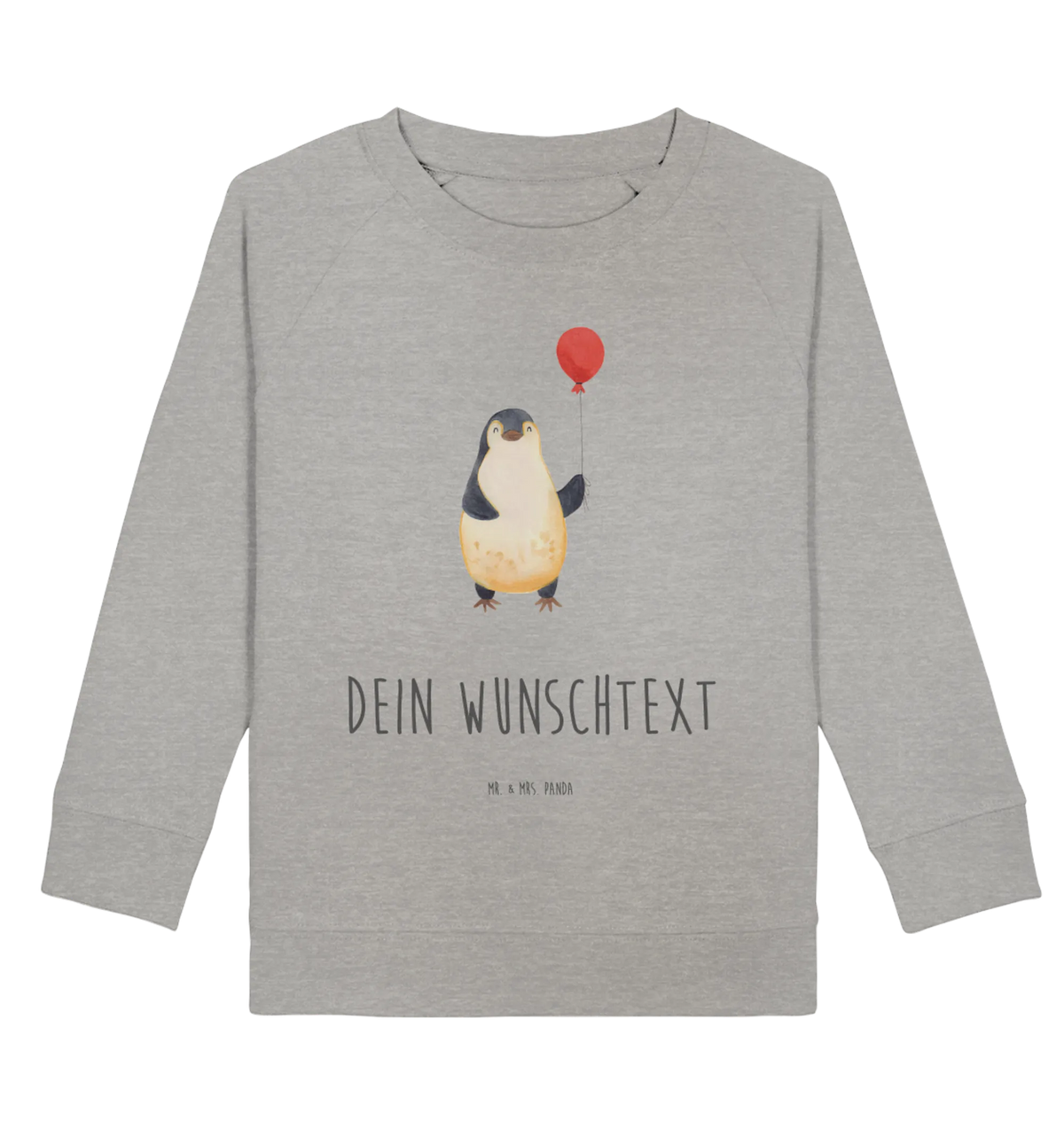 Personalisierter Kinder Pullover Pinguin Luftballon Personalisierter Kinder Pullover, Personalisiertes Kinder Sweatshirt, Pinguin, Neues Leben, Lebenslust, Geschenk Freundin, Beste Freundin, Glück, Neustart, Liebe, Luftballon, Pinguine, Geschenkidee, Motivation, Tagträume