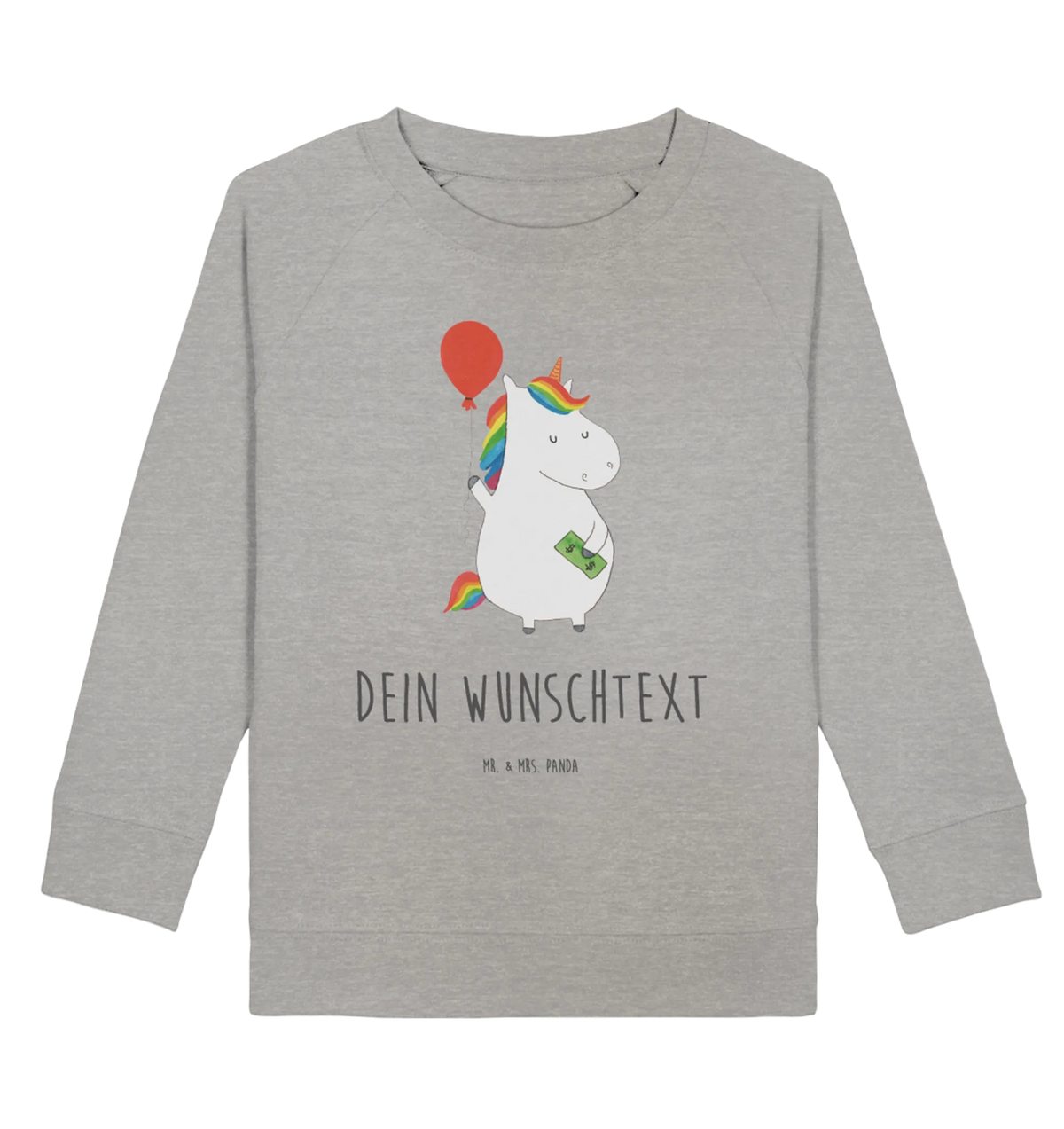 Personalisierter Kinder Pullover Einhorn Luftballon Personalisierter Kinder Pullover, Personalisiertes Kinder Sweatshirt, Unicorn, Einhorn, Einhörner, Einhorn Deko, Freundin, Lebenslust, Luftballon, Geschenk, Freude, Geld
