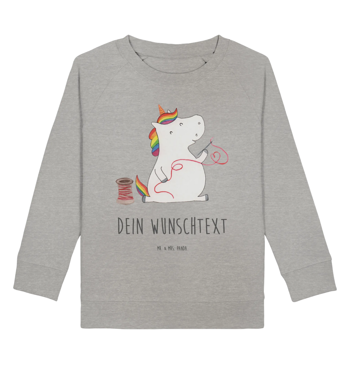 Personalisierter Kinder Pullover Einhorn Näherin Personalisiertes Kinder Sweatshirt, Personalisierter Kinder Pullover, Unicorn, Einhorn, Einhörner, Einhorn Deko, Nähen, Mädchen, Nähzimmer, Freundin, Näherin, Basteln, Stricken, Häkeln