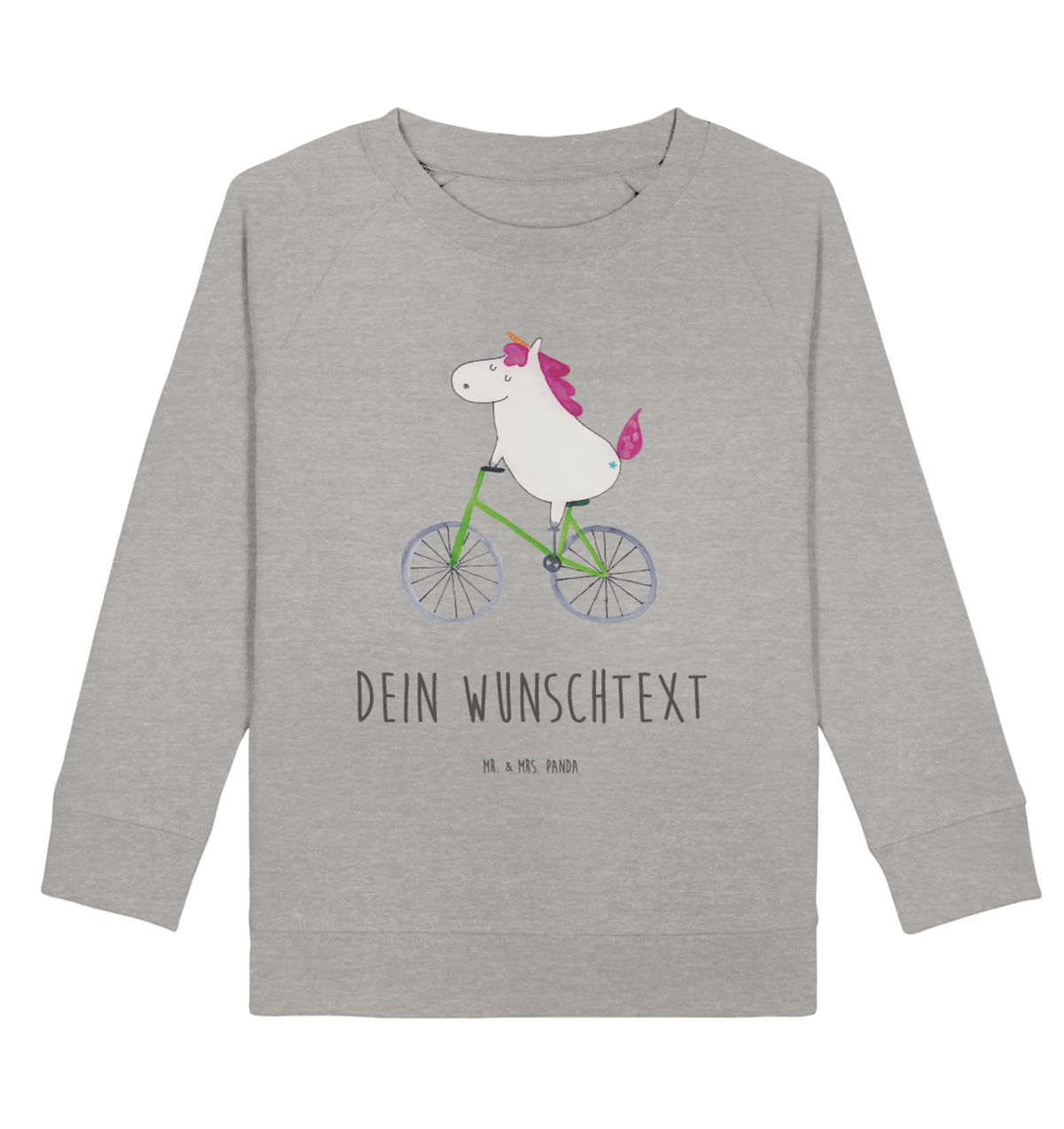Personalisierter Kinder Pullover Einhorn Radfahrer Personalisiertes Kinder Sweatshirt, Personalisierter Kinder Pullover, Unicorn, Einhorn, Einhörner, Einhorn Deko, Radfahren, Konfetti, Kummer, Feenstaub, Liebeskummer, Rad, Luxusproblem, Bike, Radfahrer