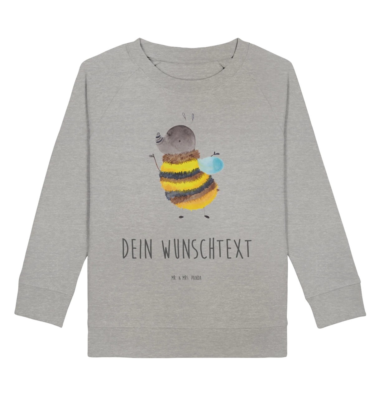 Personalisierter Kinder Pullover Hummel flauschig Personalisiertes Kinder Sweatshirt, Personalisierter Kinder Pullover, Lustige Sprüche, Tiere, Tiermotive, Gute Laune, Flauschig, Biene, Natur, Blume, Hummel