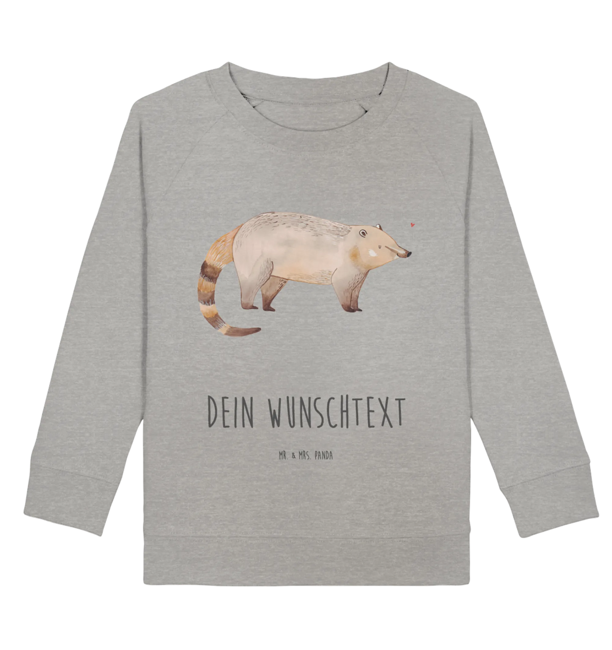 Personalisierter Kinder Pullover Nasenbär Personalisierter Kinder Pullover, Personalisiertes Kinder Sweatshirt, Tiere, Tiermotive, Lustige Sprüche, Gute Laune, Rüsselbär, Nasenbär, Nasenbären, Bär