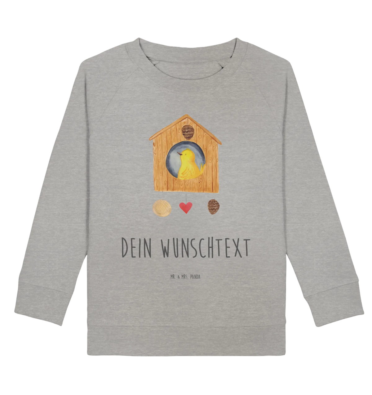 Personalisierter Kinder Pullover Vogel Haus Personalisiertes Kinder Sweatshirt, Personalisierter Kinder Pullover, Lustige Sprüche, Tiere, Tiermotive, Gute Laune, Vögel, Lieblingsort, Nest, Familie, Vogelhäuschen, Vogelhaus, Home Sweet Home, Haus, Vogel, Wohnung, Eigenheim, Zuhause, Unser Haus, Castle