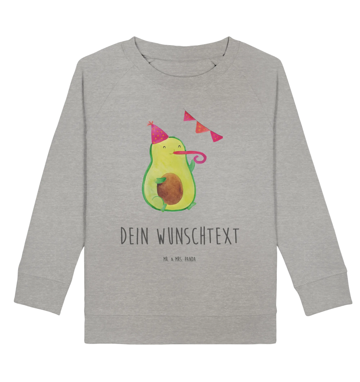 Personalisierter Kinder Pullover Avocado Party Zeit Personalisiertes Kinder Sweatshirt, Personalisierter Kinder Pullover, Avocado, Veggie, Vegan, Gesund