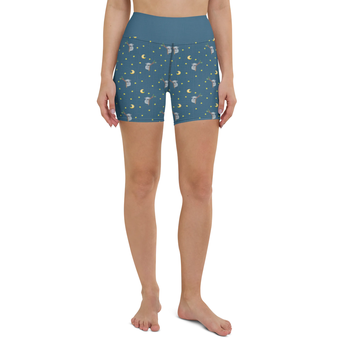 Yoga Shorts Koalabär Muster Yogashorts, Sporthose, Yoga Shorts, Yogabekleidung, Sportshorts, Fitnesshose, Sportshorts Damen, Yoga Shorts Damen, Sportbekleidung, Lustige Sprüche, Tiere, Tiermotive, Gute Laune, Koalabär, Träumen, schlafen, Koala, Traum, Bär, Schlafzimmer, Traumland