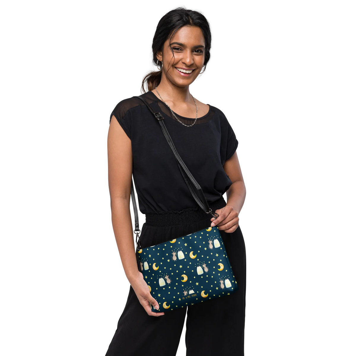 Handtasche Maus Sterne Muster Handtasche Damen, Tasche, Schultertasche, Damentasche, reißverschlusstasche, Kleine Umhängetasche, Damenhandtasche, Handtasche, Frauentasche, Handgelenktasche, Clutch, Crossbody Bag, Umhängetasche, Damen Umhängetasche, Umhängetasche Damen, kleine tasche, Abendtasche, Schultergurt-Tasche, Crossover-Tasche, Kleine Handtasche, Pochette, Lustige Sprüche, Tiere, Tiermotive, Gute Laune, Hoffnung, Kindergeburtstag, Geburt, Maus, Taufe, Taufgeschenk, Träume, Geburtstag, Kind, Wunsch, Erstes Kind, Schwangerschaft, Sterne