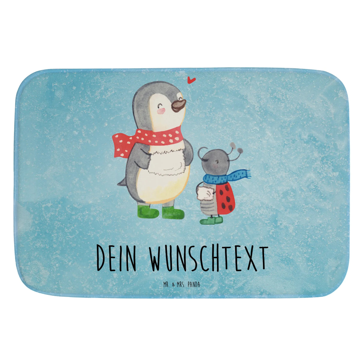 Personalised bath mat Smörle Wintertime Winter, Christmas, Christmas time, snow