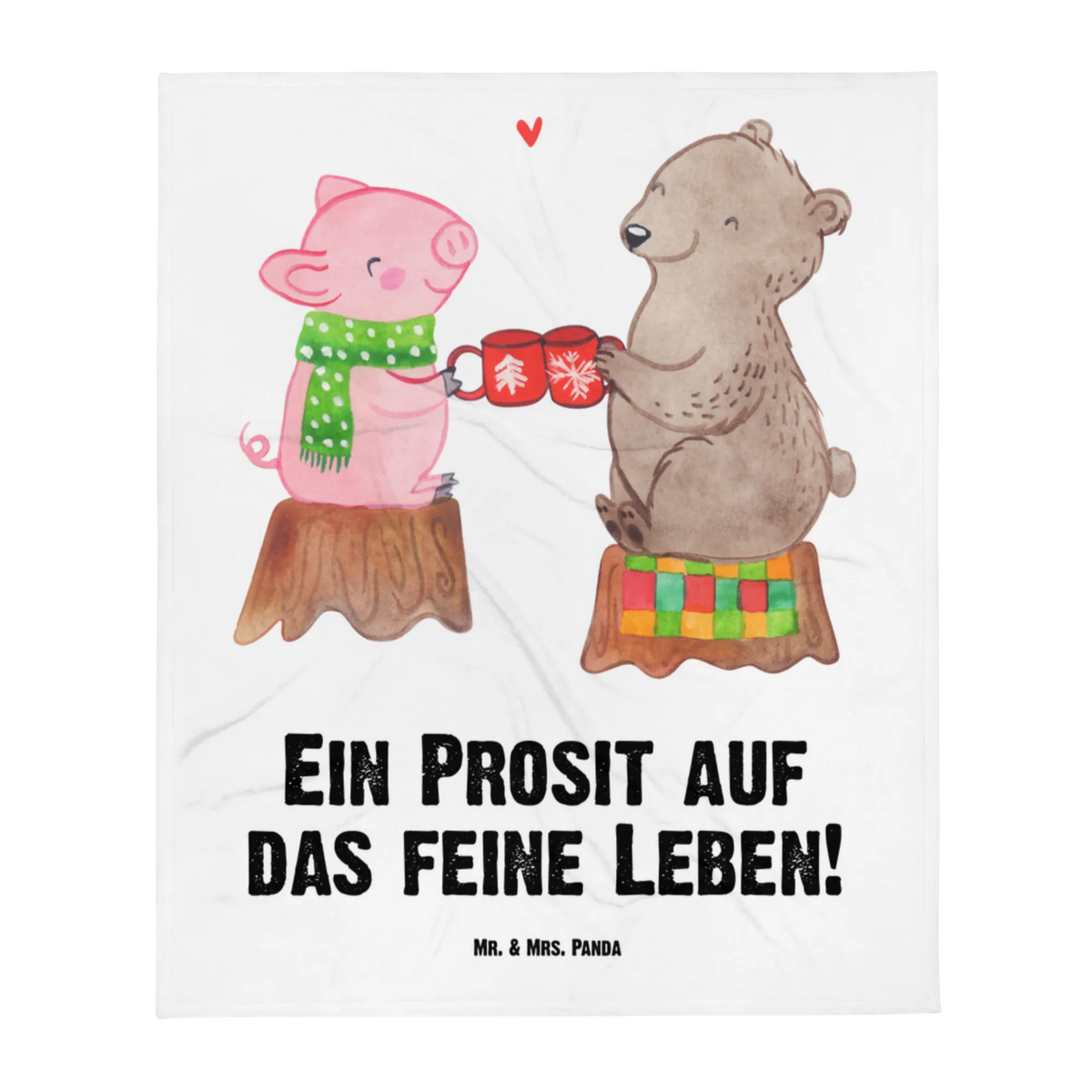Babydecke Glühschwein Sause Schlummerdecke, Kinderwagendecke, Babybettdecke, Plaid, Kinderdecke, Fleecedecke, Erstlingsdecke, Schmusedecke, Kuschelplaid, Babydecke, Weihnachten, Winter, Weihnachtsdeko, Nikolaus, Advent, Heiligabend, Wintermotiv, Weihnachtszeit, Schwein, Alles Gute, Bär, Prost