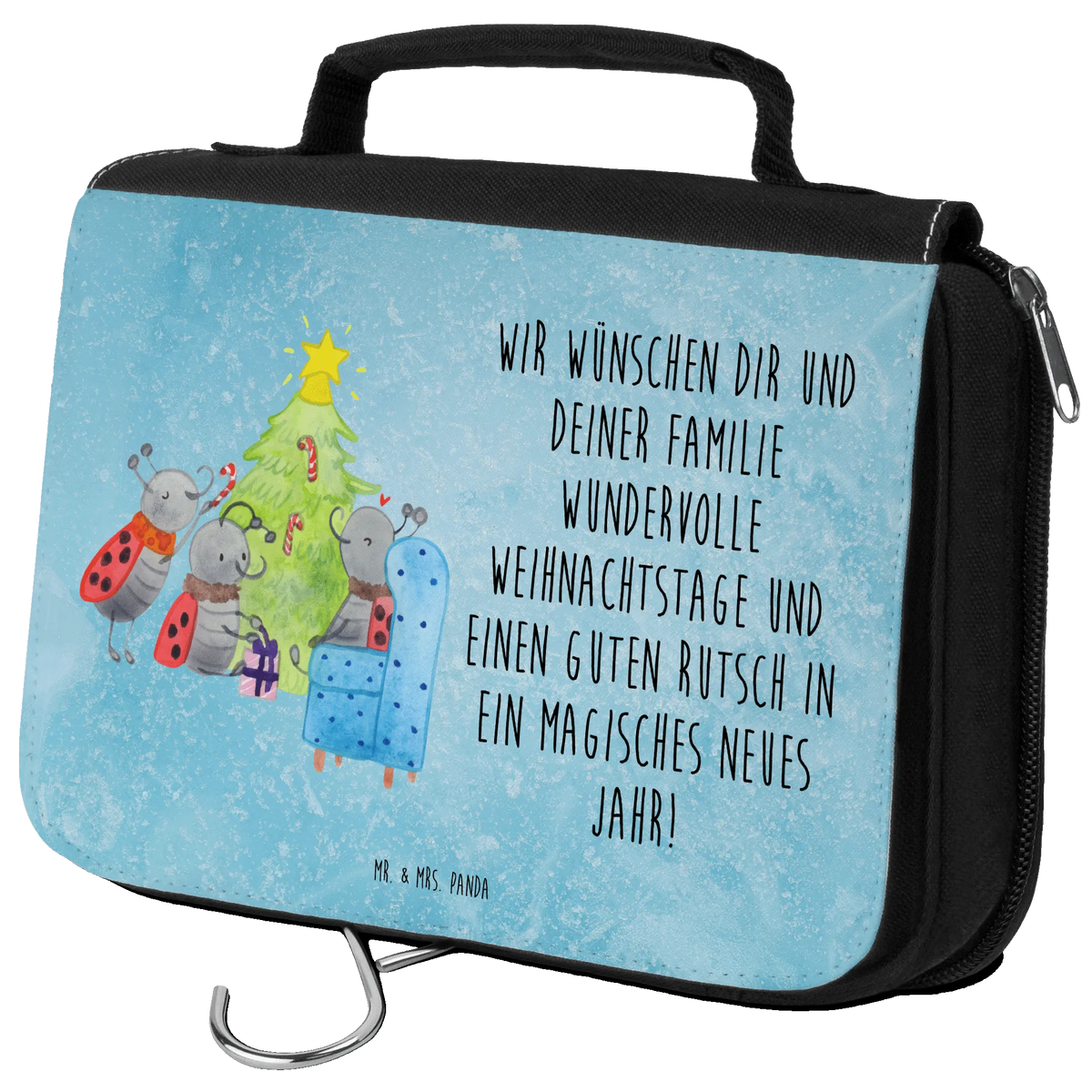 Kulturbeutel Weihnachten Smörle Schminktasche, beautycase, Waschbeutel, badtasche, kulturtäschchen, beauty case, Kulturbeutel, hygienetasche, Reisebeutel, Waschtasche, Reise-Kulturtasche, Kosmetiktasche, hygienebeutel, kosmetiktäschchen, Kulturtasche, Toilettentasche, duschbeutel, Necessaire, Schminkbeutel, Make-Up Tasche, Kosmetikbeutel, Weihnachten, Winter, Weihnachtsdeko, Nikolaus, Advent, Heiligabend, Wintermotiv, Tannennadeln, Geschenk, Weihnachtsbaum, Pfefferminzstange
