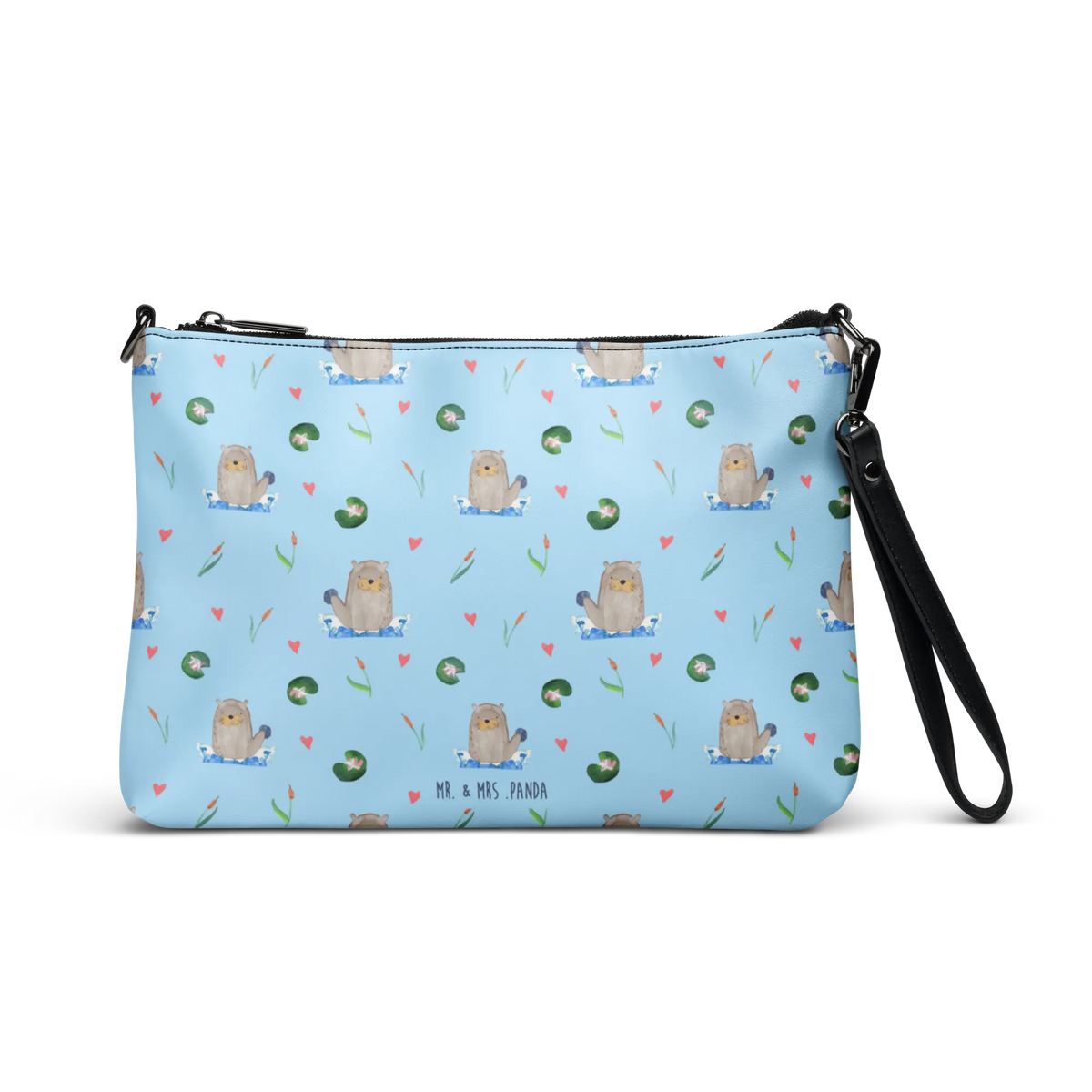 Handtasche Otter Stein Muster Crossbody Bag, Tasche, Abendtasche, Kleine Umhängetasche, Handtasche, Handtasche Damen, Schultergurt-Tasche, Schultertasche, Handgelenktasche, Damenhandtasche, Umhängetasche, Crossover-Tasche, Pochette, Kleine Handtasche, Damen Umhängetasche, Frauentasche, kleine tasche, Clutch, Damentasche, reißverschlusstasche, Umhängetasche Damen, Otter, Fischotter, Seeotter, Otter Seeotter See Otter