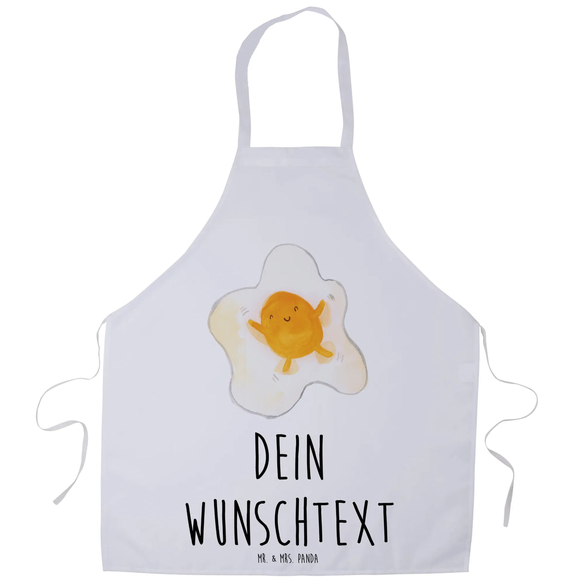 Personalized Cooking Apron Fried egg egg small animals, cute, funny, cute animal motives, hand drawn, small world, funny sayings, good mood, happy, gifts, gift ideas, special gifts, animal lover, card, fried egg, Egg, love, nice, day