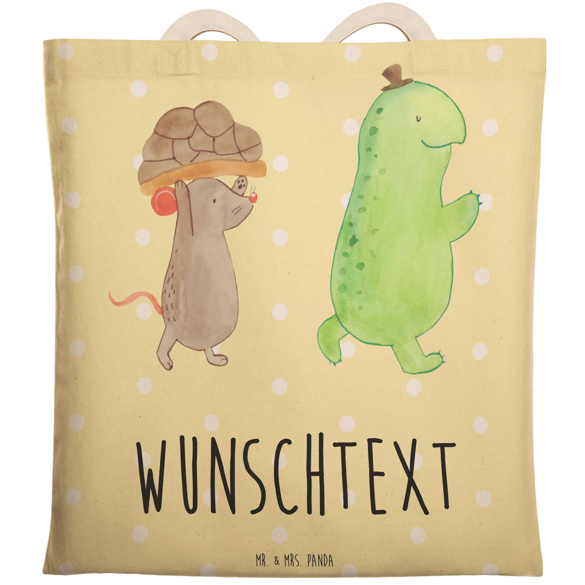Personalized Shopping Bag tortoise Mouse gift, gift ideas, cute, illustrated, tortoise, reptile, ancient creature, sweet, birthday gift, turtle gift items, funny turtle gifts, pet turtles, best friend, sister or daughter, turtle lover, mouse, friends, girlfriends