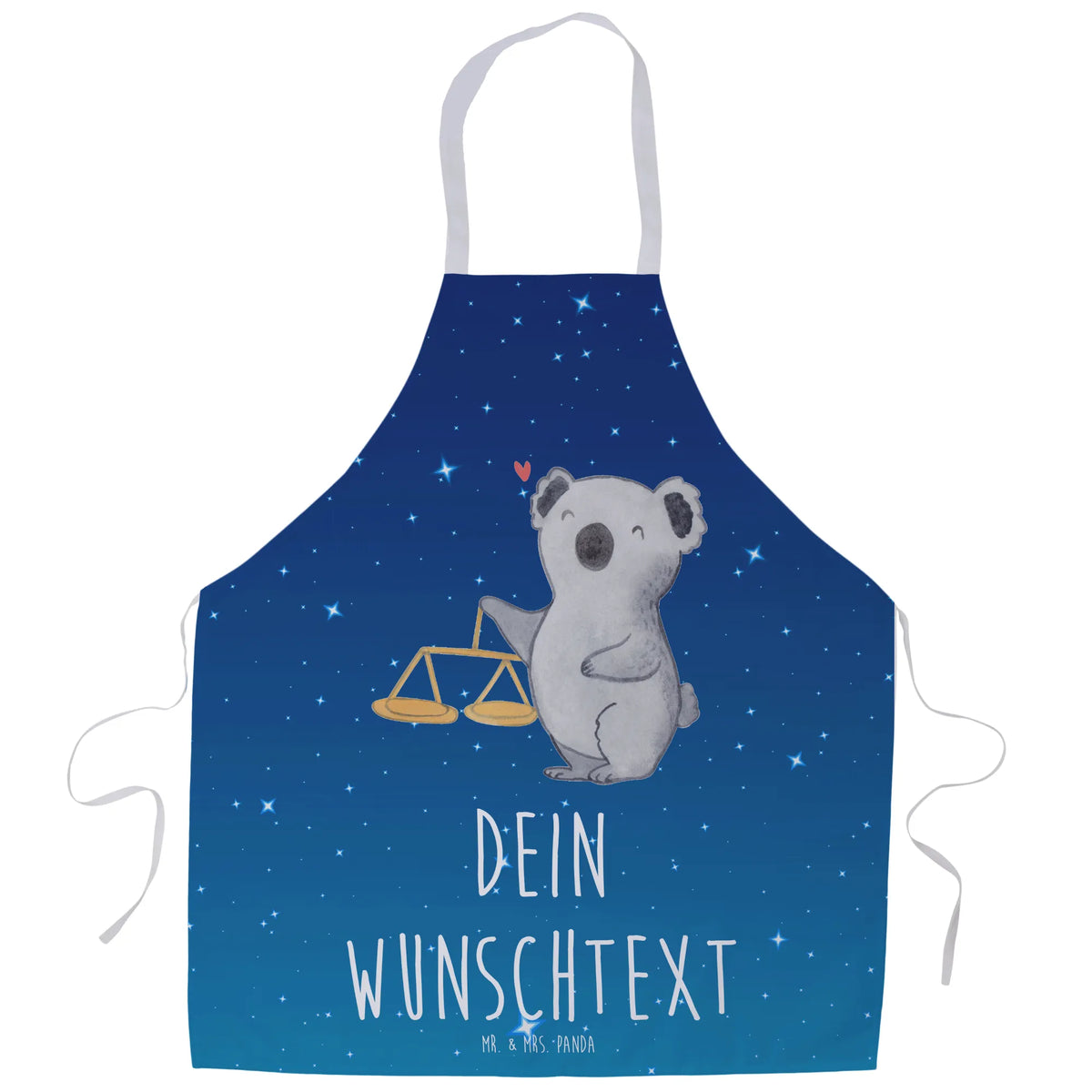 Spersonalizowany fartuch kuchenny Waga Astrologia Znak zodiaku, gwiazdozbiór, horoskop, astrologia, ascendent