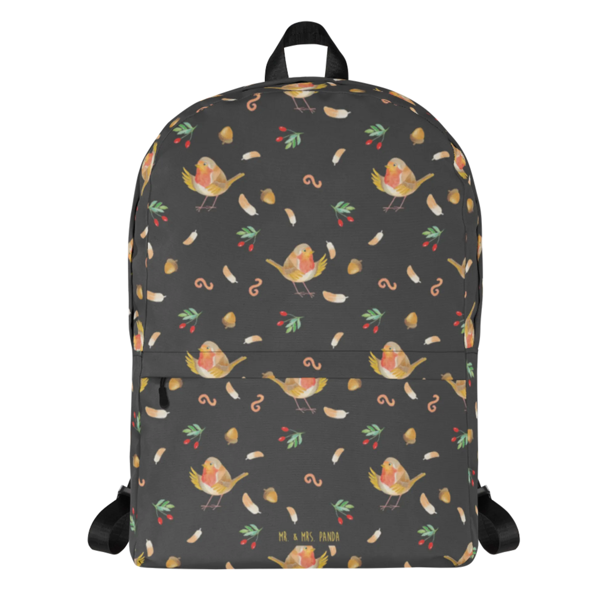 Backpack robin feathers
