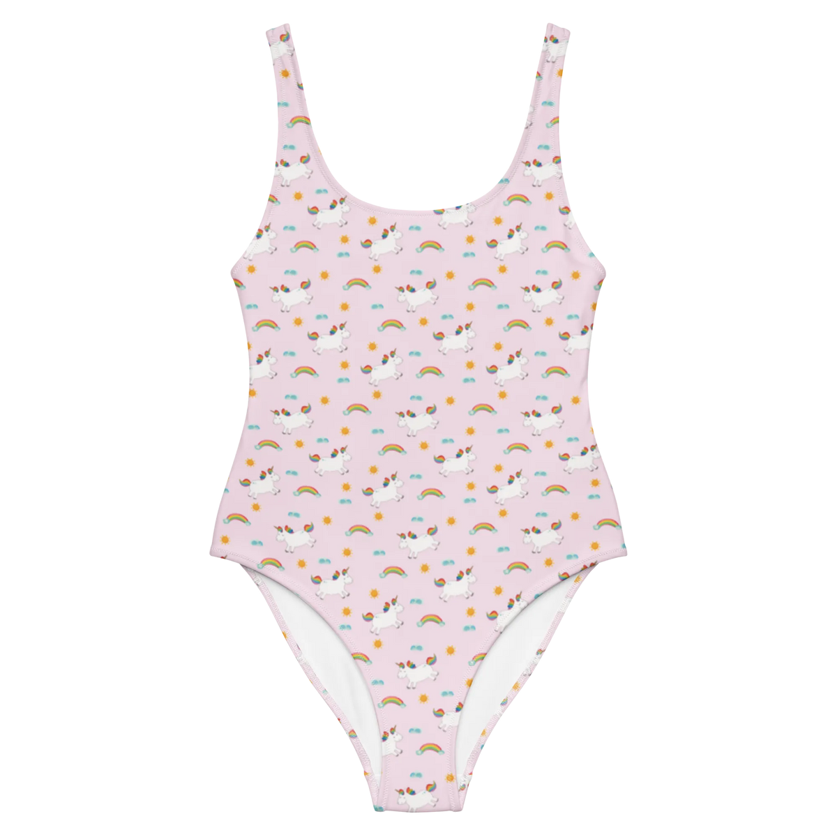 Badeanzug Einhorn Happy Muster Schwimmanzug, Bademode, UV-Badeanzug, Luxus-Badeanzug, Schwimmkostüm, Badedress, Damen-Einteiler, Einteiliger Badeanzug, Badebekleidung, Strandmode, Schwimmbekleidung, Rückenfreier Badeanzug, Damen-Badeanzug, Damenbadeanzug, Badeanzug, Bade-Einteiler, Schwimmdress, Beachwear, Shape-Badeanzug, Badeoutfit, Badekostüm, Swimsuit, Sonnenschutz-Badeanzug, Einhorn, Einhörner, Einhorn Deko, Unicorn, Fröhlich, Lächeln, Witzig, Freude, Lebensfreude, Spaß, Spannend, glücklich, Lachen
