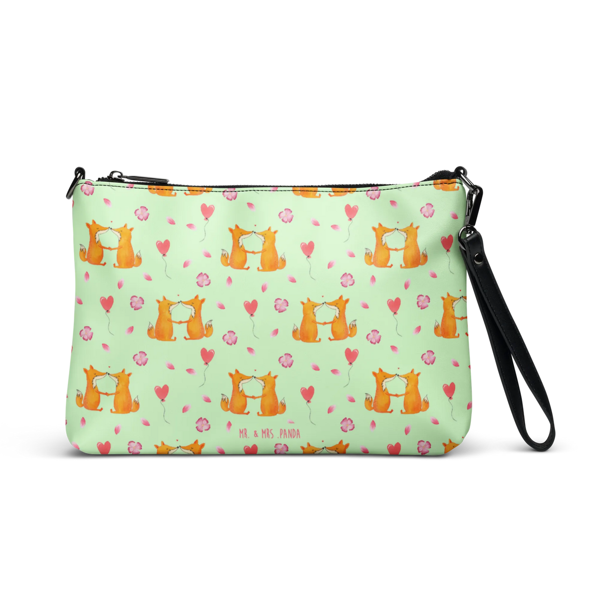Handtasche Füchse Liebe Muster Abendtasche, Frauentasche, Kleine Umhängetasche, Clutch, kleine tasche, Damentasche, Umhängetasche Damen, Kleine Handtasche, Crossover-Tasche, Handgelenktasche, Crossbody Bag, Damenhandtasche, Umhängetasche, Tasche, Handtasche, Handtasche Damen, Pochette, Schultertasche, reißverschlusstasche, Schultergurt-Tasche, Damen Umhängetasche, Fuchs, Freund, Ehe, Partner, Freundin, Paar, Liebespaar, Ehemann, Liebe, Ehefrau, Füchse, Liebesbeweis, Fox, Verlobte