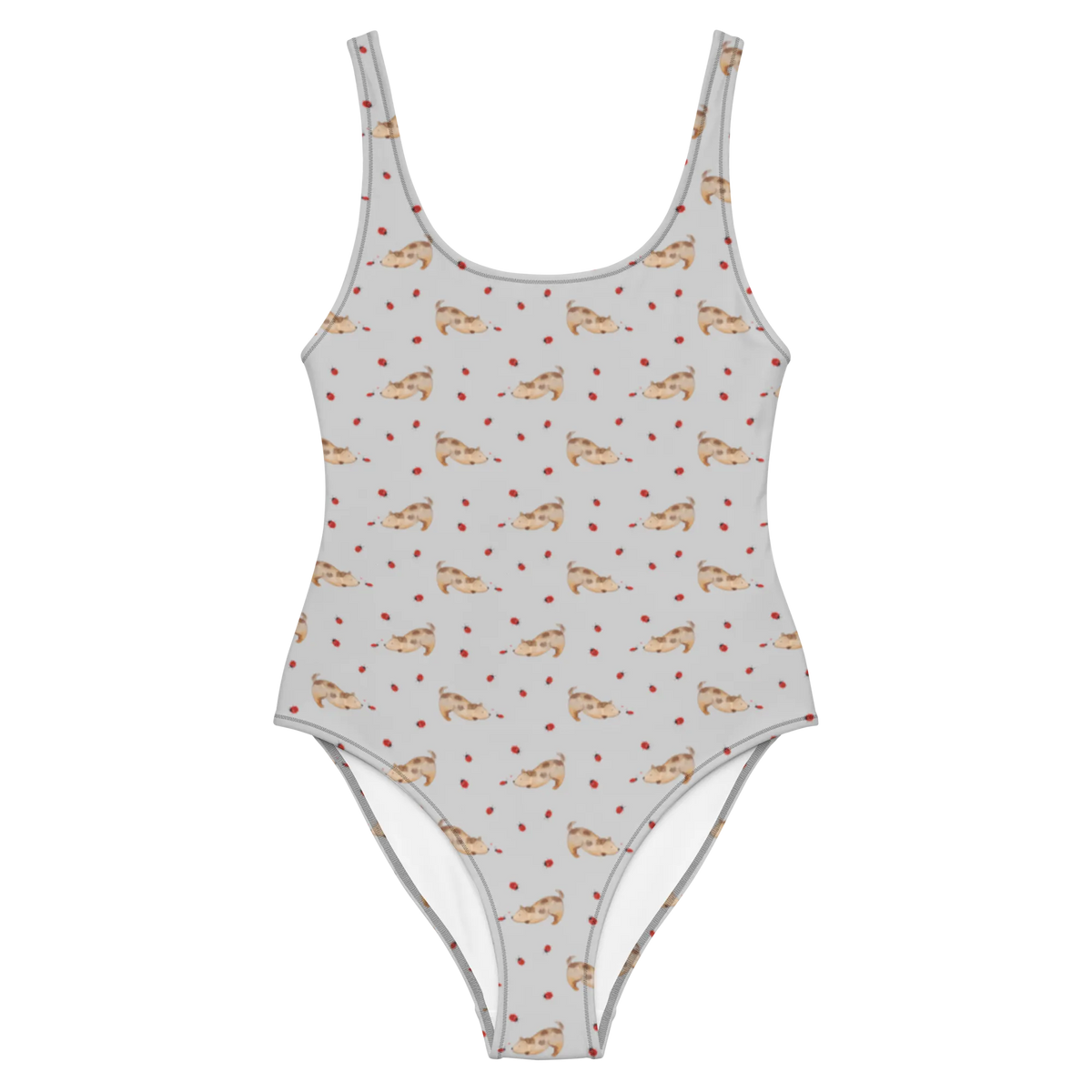 Badeanzug Hund Marienkäfer Muster Swimsuit, Einteiliger Badeanzug, Badedress, Shape-Badeanzug, Luxus-Badeanzug, Badeanzug, Bade-Einteiler, Rückenfreier Badeanzug, Schwimmdress, Strandmode, Schwimmkostüm, Badeoutfit, Badebekleidung, Schwimmbekleidung, Damenbadeanzug, Damen-Einteiler, Damen-Badeanzug, Badekostüm, Schwimmanzug, Sonnenschutz-Badeanzug, Bademode, UV-Badeanzug, Beachwear, Hund, Sprüche, Hunderasse, Hundebesitzer, Hundemotiv, Haustier, Tierliebhaber, Mischling, Mischlinghund, Hunde, Hundespruch, Marienkäfer