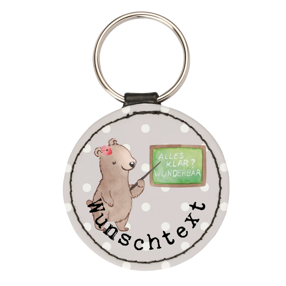 Personalised key ring tutor heart gift, gift idea, best, farewell gift, passing exam, anniversary, retirement, promotion, job start, sayings, funny, profession