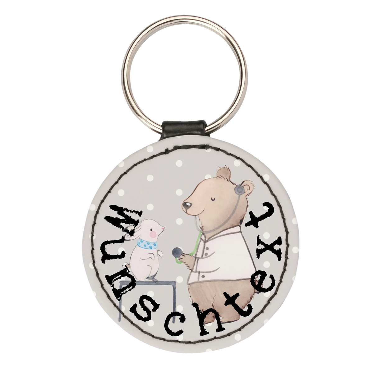 Personalised key ring veterinarian Heart gift, gift idea, best, farewell gift, passing exam, anniversary, retirement, promotion, job start, sayings, funny, profession
