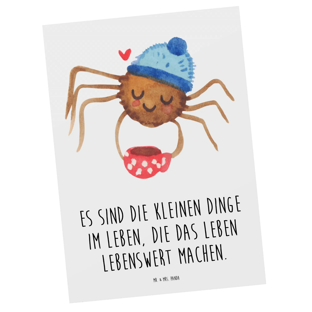 Postcard Spider Agathe coffee spruchkarte, Postkarte, Ansichtskarten, kunstkarte, Kunstkarten, Postkarten, Fotokarte, Designkarte, bildkarte, einzelkarte, Ansichtskarte, Motivkarte, Grußkarte, Videos, Agathe, Spinne Agathe, Merchandise, Spinne, Morgen, Morgenmuffel, Weiser Spruch, Kaffee, Lebensweisheiten