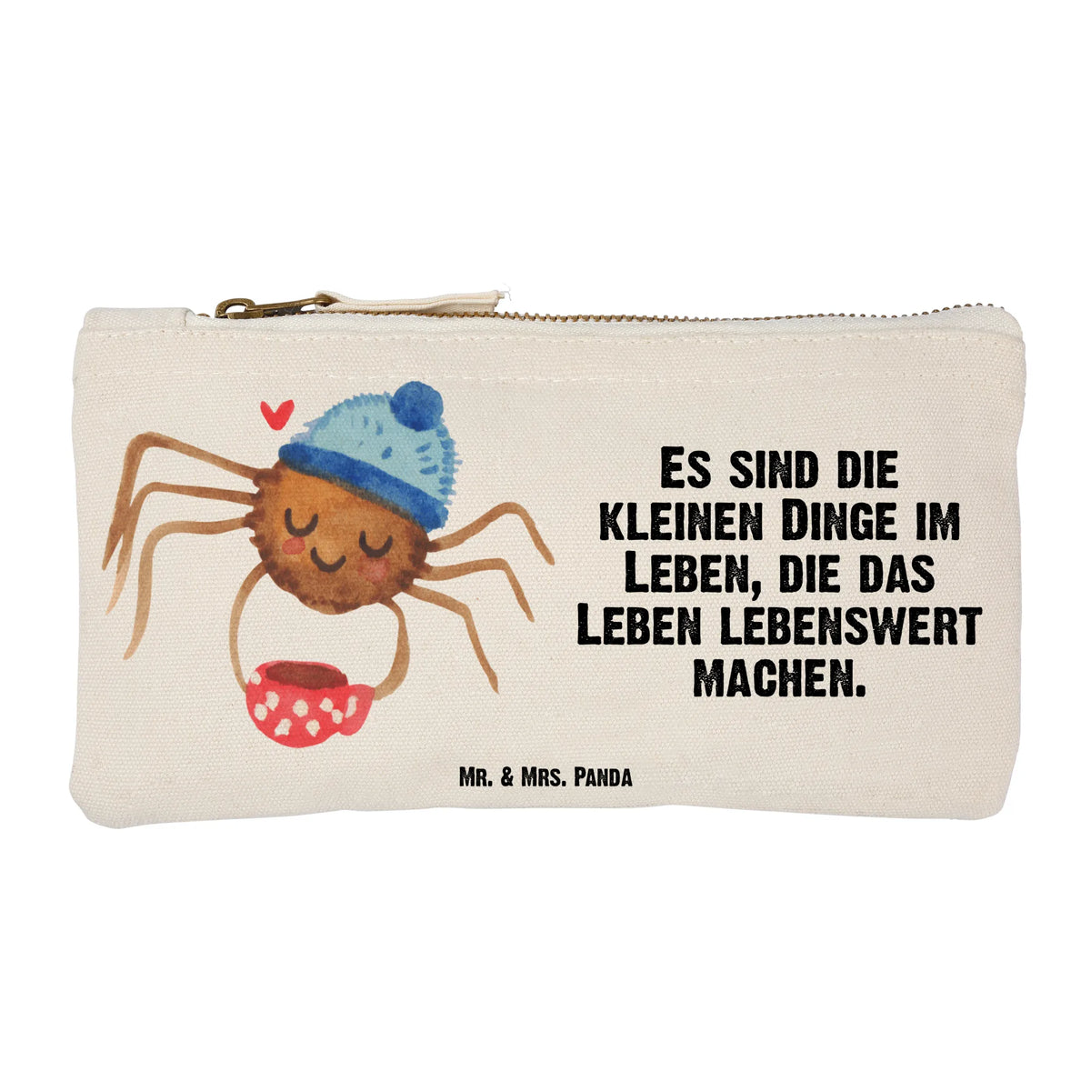 Schminktasche Spinne Agathe Kaffee beauty case, Stoffbeutel, Schlampermäppchen, Kosmetikbeutel, Beauty Bag, Federtasche, Schminkbeutel, Schminktäschchen, Federmappe, kosmetiktäschchen, Pinseltasche, Waschtasche, Schulmäppchen, Kosmetiktasche, Kulturbeutel, Etui, Baumwollbeutel, Täschchen, toiletry bag, Schminktasche, pencil case, Make-Up Tasche, Stiftemäppchen, aufbewahrungsbeutel, Schlamper, Baumwolltasche, Waschbeutel, aufbewahrungstasche, Pouch, utensilientasche, Mäppchen, Stifteetui, Kulturtasche, beauty tasche, Spinne, Agathe, Spinne Agathe, Videos, Merchandise, Morgen, Morgenmuffel, Weiser Spruch, Lebensweisheiten, Kaffee