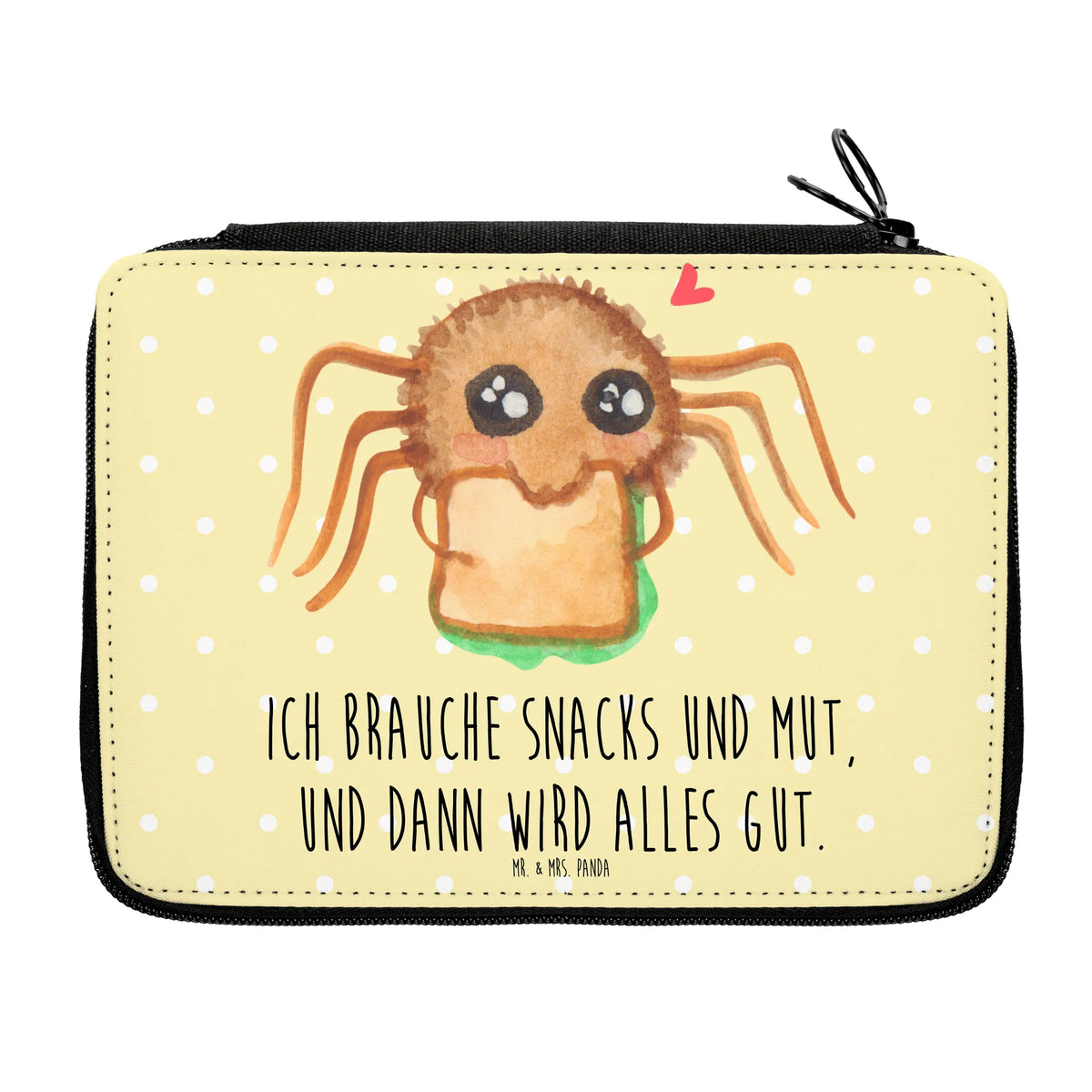 Federmappe Spinne Agathe Sandwich Schreibetui, Stiftebeutel, Kinder Federmappe, Federmappe, Buntstiftmäppchen, reiseetui, Etui, Farbstiftetui, Schüleretui, Schlampermäppchen, Etui für Stifte, Federmäppchen, schulmäppchen set, Federtasche, Schuletui, Stiftetasche, Zeichenetui, Mäppchen, Stiftemappe, Federmappe Set, Bleistiftetui, Schulmäppchen, Buntstiftetui, Stifte Etui, Schreibmappe, Schlamper, Bleistift Etui, Federpenal, Stifteetui, Malmappe, Spinne Agathe, Agathe, Videos, Merchandise, Spinne, Alles Wird gut, Glück, Verfressen, Lebensfreude, Mut, Hunger, Hungrig