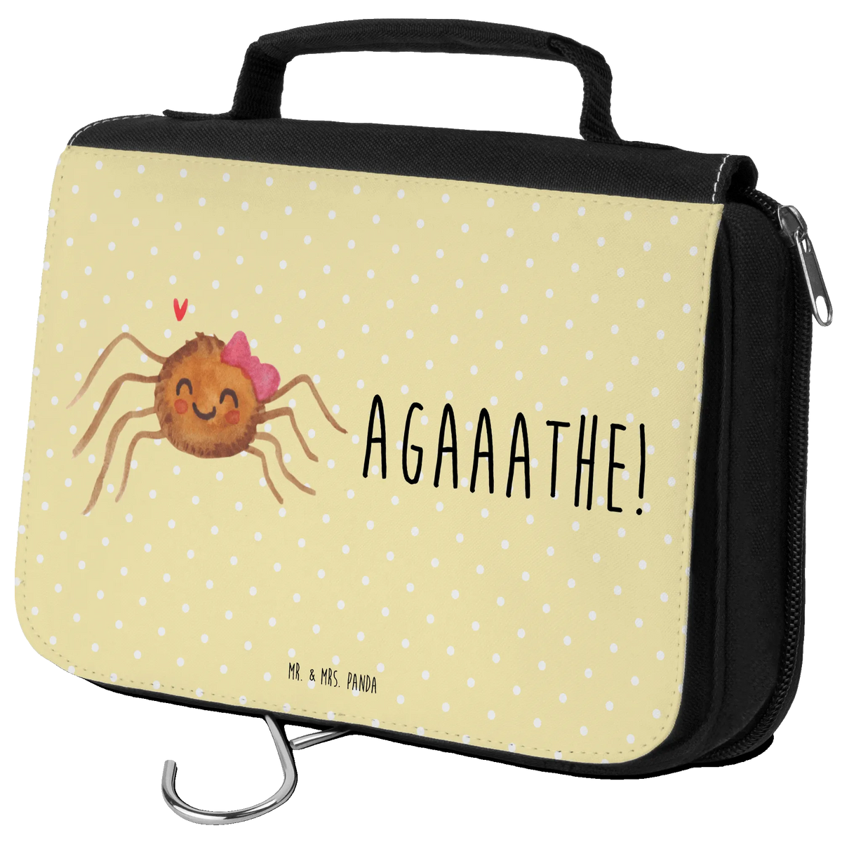 Kulturbeutel Spinne Agathe Freude Toilettentasche, Necessaire, Kosmetiktasche, Schminkbeutel, Reise-Kulturtasche, Kulturbeutel, Waschbeutel, Schminktasche, hygienetasche, beauty case, Make-Up Tasche, duschbeutel, beautycase, Kulturtasche, kulturtäschchen, badtasche, Kosmetikbeutel, Waschtasche, kosmetiktäschchen, Reisebeutel, hygienebeutel, Spinne Agathe, Agathe, Videos, Merchandise, Spinne, Viral, Viraler Hit, Beliebte Spinne, Trend
