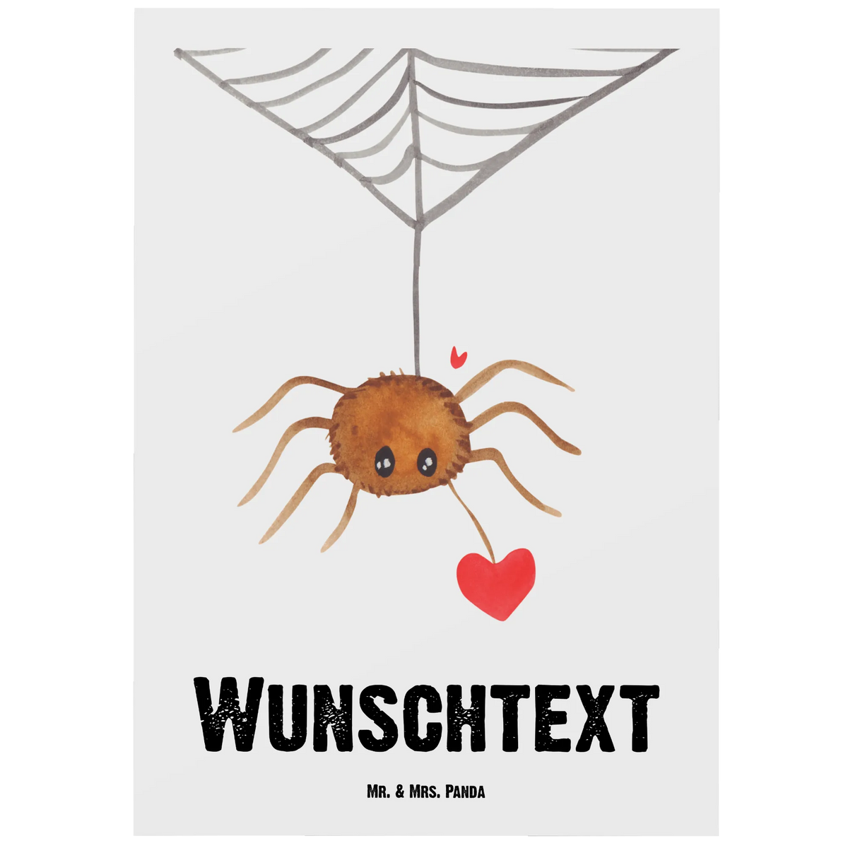 Personalisierte Postkarte Spinne Agathe Liebe Postkarten mit Namen, personalisierbare postkarte, Grußkarte mit Wunschtext, Grußkarte mit Namen, Personalisierte Postkarte mit Namen, Personalisierbare Grußkarte, Postkarte Personalisierbar, Personalisierte Postkarte, Karte mit Wunschtext, Ansichtskarte mit Wunschtext, Personalisierte Grußkarte, Individualisierbare Postkarte, Personalisierte Mr. & Mrs. Panda Postkarte, Postkarte mit eigenem Text, personalisierte postkarten, Postkarte mit Namen, Personalisierte Karte, Personalisierte Grußkarten, Personalisierte Postkarte mit Wunschtext, individuelle postkarte, Grußkarte mit eigenem Text, Ansichtskarte mit Namen, grußkarte personalisiert, Karte mit Namen, Postkarte personalisiert, Postkarte mit Wunschtext, individuelle grußkarte, Spinne Agathe, Spinne, Agathe, Videos, Merchandise, Liebesbeweis, Liebesgeschenk, Liebe, Verliebt