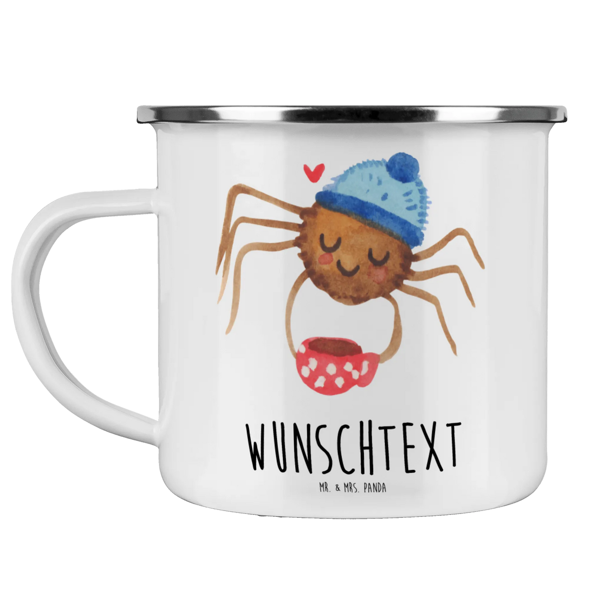 Personalised enamel cup Spider Agathe coffee Spider Agathe, Spider, Agathe, Videos, Merchandise