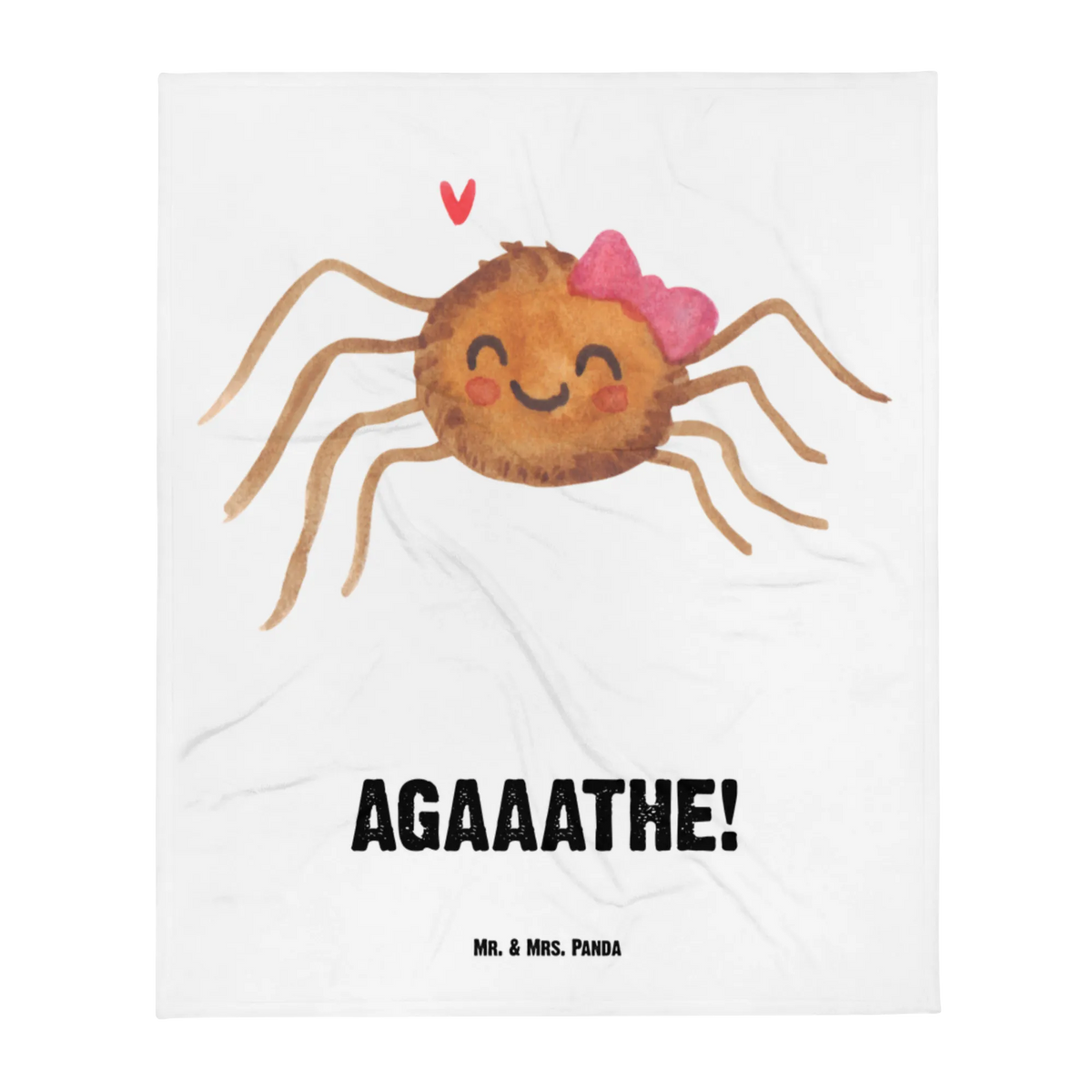 Babydecke Spinne Agathe Freude