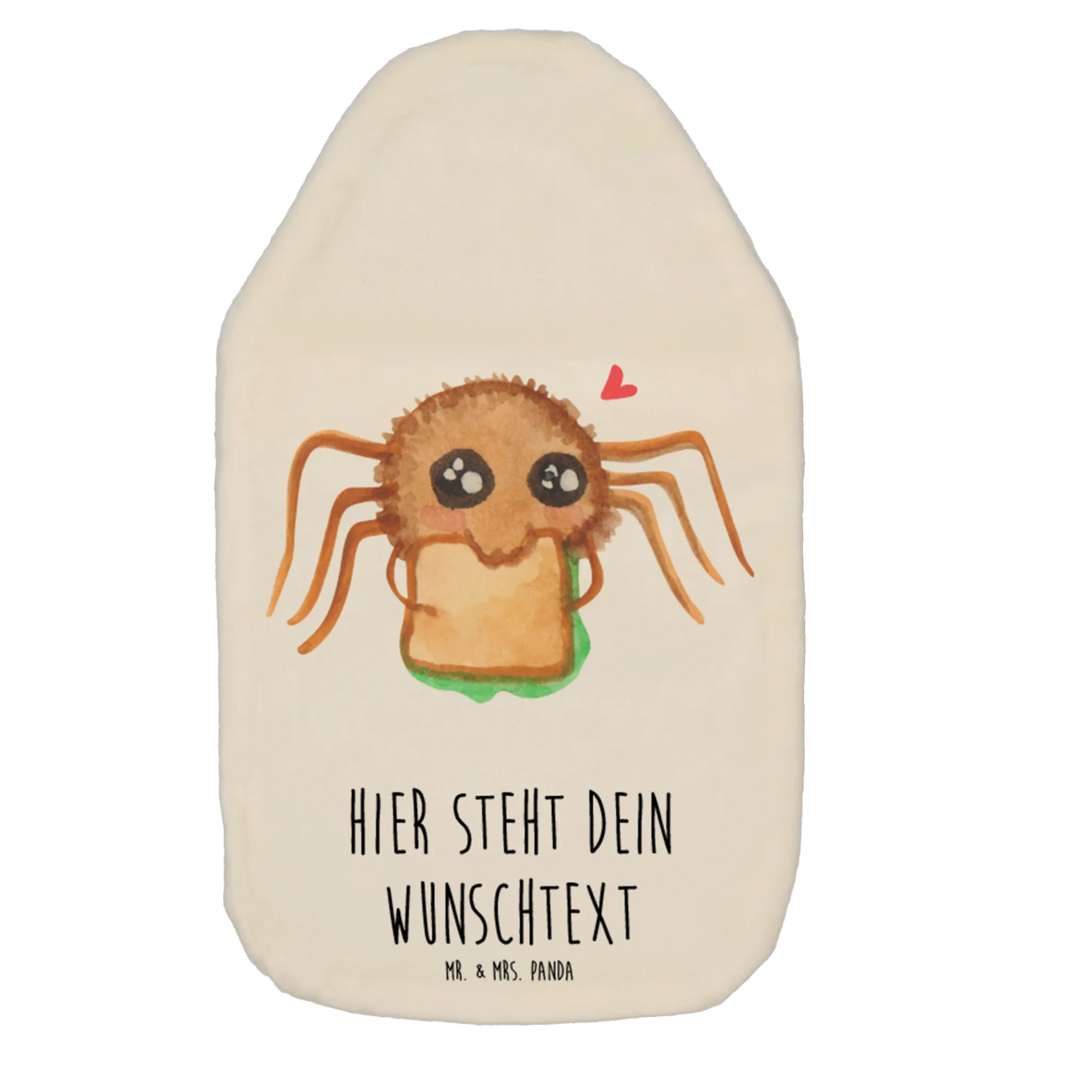 Personalisierte Wärmflasche Spinne Agathe Sandwich Wärmflasche personalisiert, Wärmflasche personalisierbar, Bettflasche personalisiert, Personalisierte Bettflasche, Wärmekissen mit Namen, Wärmflasche individualisiert, Individuelle Wärmflasche, Personalisierbare Wärmflasche, Personalisierte Wärmflasche, Spinne Agathe, Spinne, Agathe, Videos, Merchandise, Hunger, Lebensfreude, Mut, Alles Wird gut, Verfressen, Hungrig, Glück