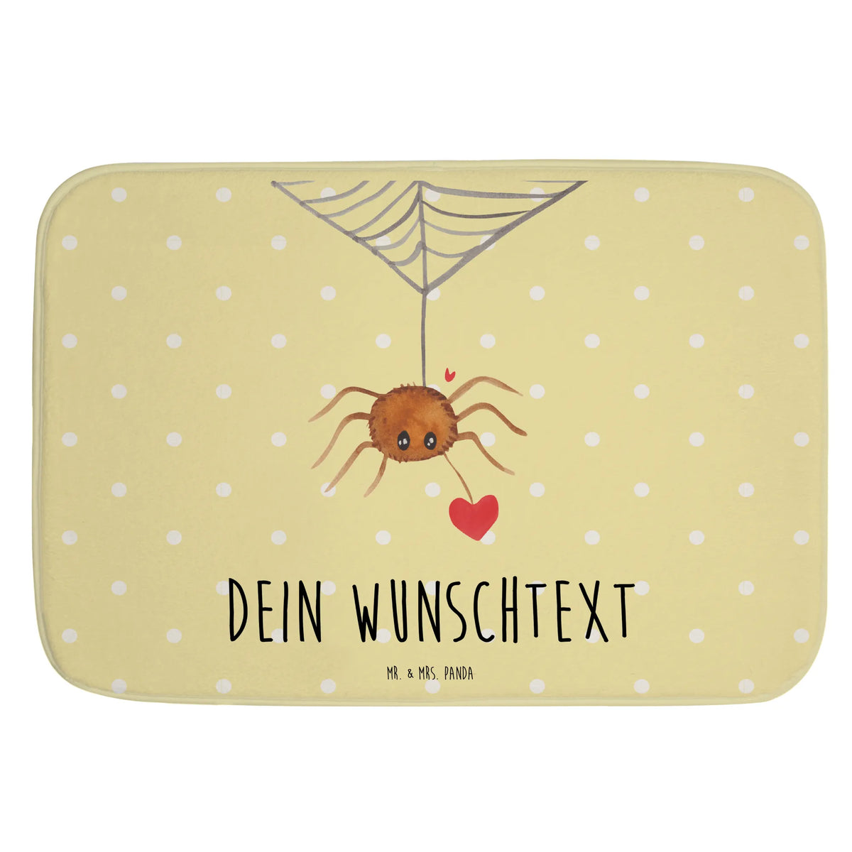 Personalised bath mat Spider Agathe Love Spider Agathe, Spider