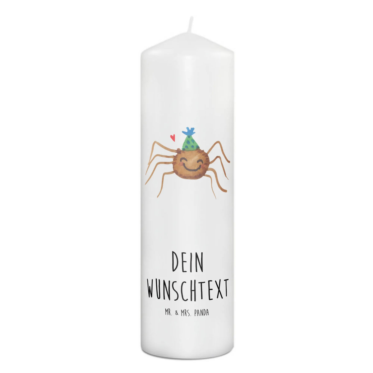 Personalised candle Spider Agathe Party Spider Agathe, Spider