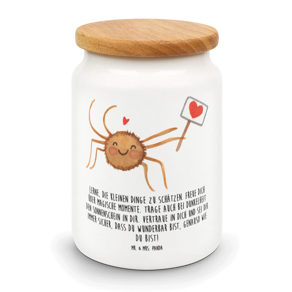 Vorratsdose Spinne Agathe Motivation Vorratsbehälter, Aufbewahrungsdose, Kaffeedose, leckerlidose, Lebensmittelbehälter, Teedose, Snackdose, bonbondose, vorratsbox, behälter, zuckerdose, Keksdose, Frischhaltedose, aufbewahrungsbehälter, vorratsgefäß, Dose, Biskuitdose, müslidose, salzdose, Vorratsdose, keramikdose, gebäckdose, Aromadose, tee behälter, Spinne Agathe, Spinne, Agathe, Videos, Merchandise, Glück, Motivation, Vertrauen, Dankeschön, Liebe