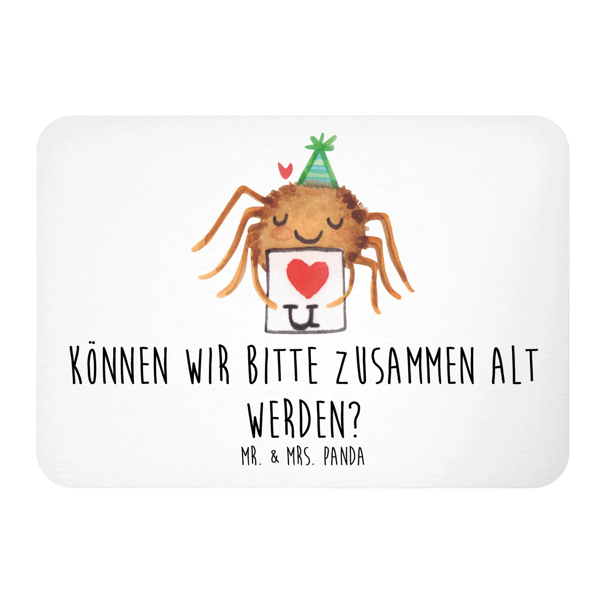 Magnet Spinne Agathe Brief Notizhalter, rechteckmagnet, einkaufszettelmagnet, holzmagnet, mdf magnet, memomagnet, designmagnet, zettelhalter, Pinnwandmagnet, magnet, notizmagnet, bildmagnet, holz whiteboardmagnet, haftmagnet, whiteboardmagnet, küchenmagnet, spruchmagnet, holz kühlschrankmagnet, büromagnet, wandmagnet, tafelmagnet, Dekomagnet, Kühlschrankmagnet, Spinne Agathe, Spinne, Agathe, Videos, Merchandise, Ich Liebe Dich, Treuebeweis, Liebesbeweis, Treuetest, Verliebt, Heiratsantrag, Liebesgeschenk, Liebespaar
