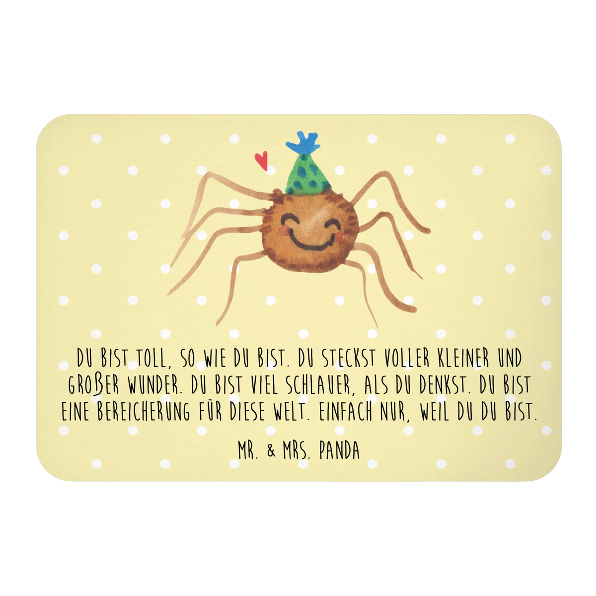 Magnet Spinne Agathe Party holzmagnet, haftmagnet, Dekomagnet, spruchmagnet, whiteboardmagnet, holz kühlschrankmagnet, holz whiteboardmagnet, rechteckmagnet, einkaufszettelmagnet, zettelhalter, designmagnet, tafelmagnet, magnet, notizmagnet, Kühlschrankmagnet, Pinnwandmagnet, küchenmagnet, büromagnet, bildmagnet, wandmagnet, Notizhalter, mdf magnet, memomagnet, Agathe, Videos, Spinne, Merchandise, Spinne Agathe, Wunder, Motivation, Glück, Selbstliebe