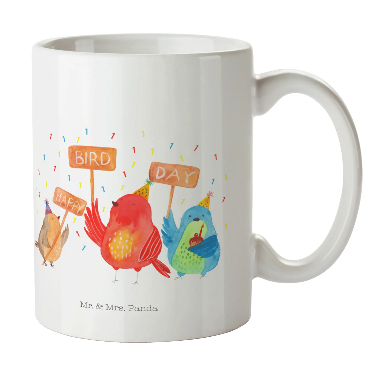 Tasse 1. Geburtstag Happy Bird Day