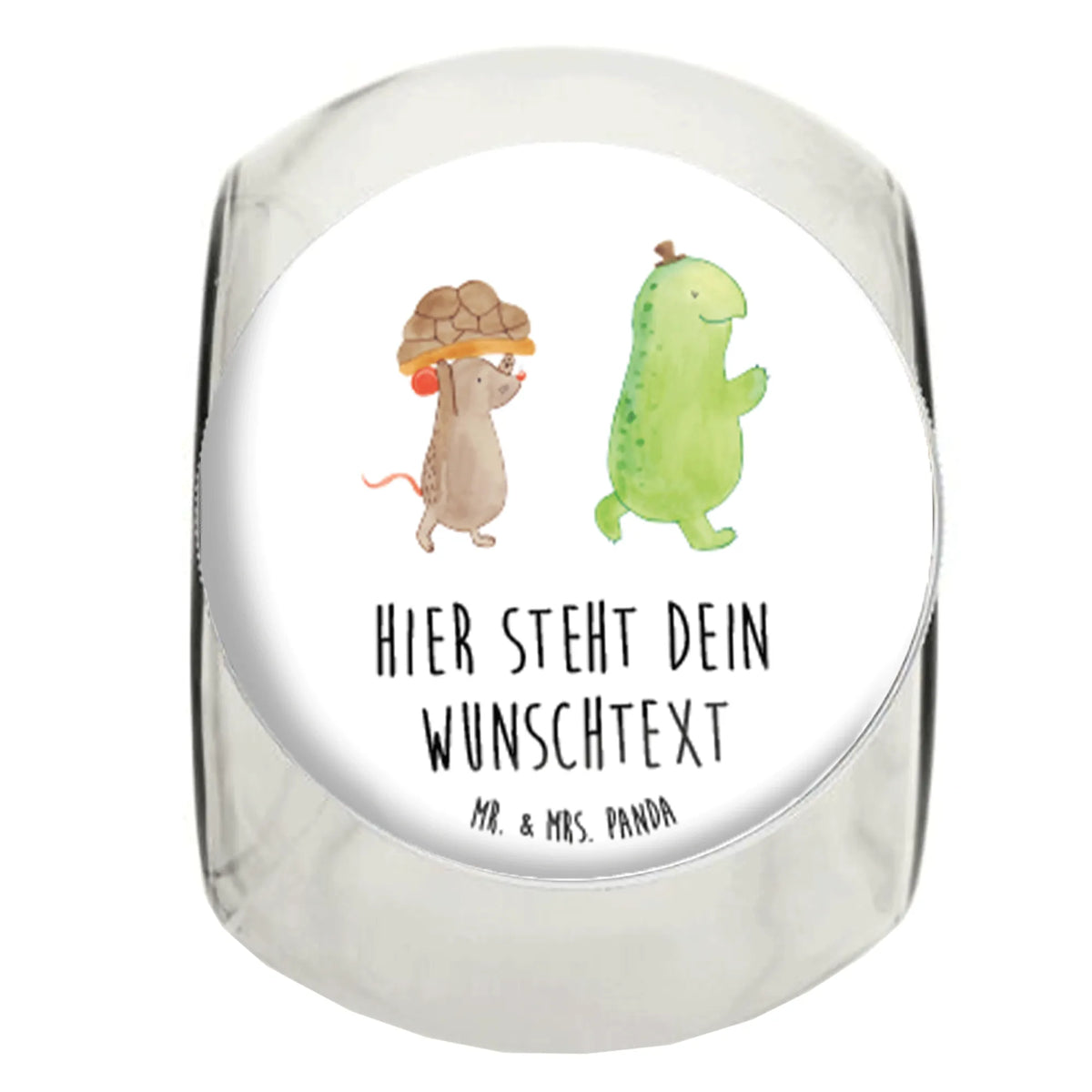 Personalized Candy Jar tortoise Mouse best friend, sister or daughter, turtle lover, cute, gift ideas, illustrated, tortoise, reptile, gift, ancient creature, sweet, birthday gift, turtle gift items, funny turtle gifts, pet turtles, girlfriends, friends, mouse