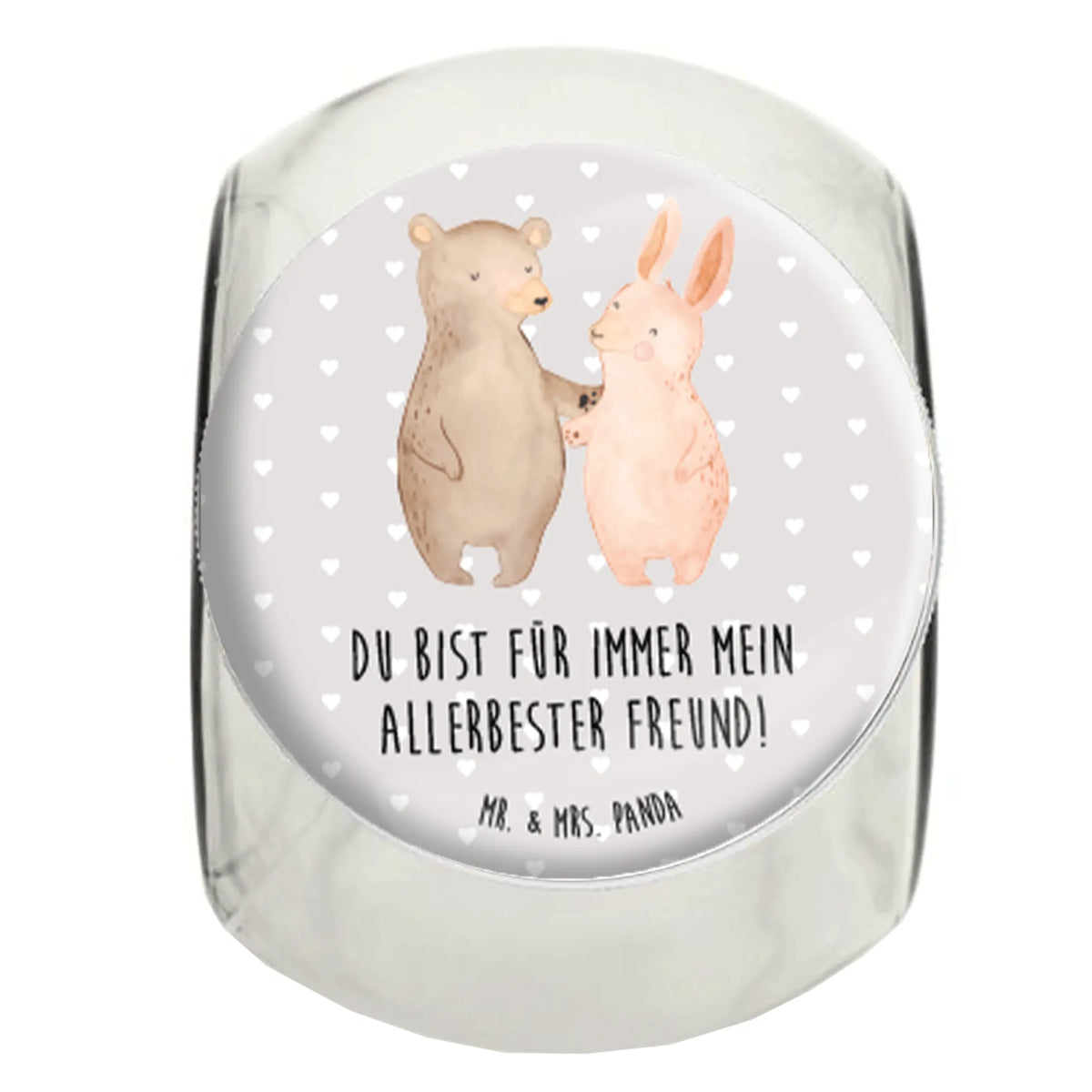 Bonbonglas Bär und Hase Umarmen Süßigkeiten Glas, Teedose, Vorratsbehälter, Naschglas, Kaffeedose, Bonbonglas, Naschdose, Lebensmittelbehälter, Vorratsglas, Candyglas, Müsli Glas, Süßigkeitenglas, Aufbewahrungsdose, keksglas, küchenglas, Bonboniere, Dekoglas, glasbehälter, mehrzweckglas, Bonbonbehälter, gewürzglas, aufbewahrungsglas, keksdose glas, Glasdose, Vorratsdose, schraubglas, Vorratsdose Glas, Frischhaltedose, lebensmittelbehälter glas, Partner, Liebe, Verlobung, Ehemann, Ehefrau, Freundin, Jahrestag, Heiraten, Heiratsantrag, Freund, Hocheitstag, Liebesgeschenk, Best Friends, Bester Freund, Bär, Freunde, Bärchen, Hase