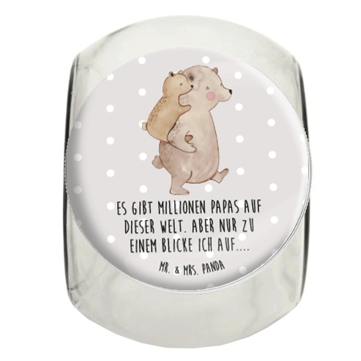 Bonbonglas Papa Bär Vorratsglas, Naschdose, keksdose glas, Bonbonglas, Dekoglas, mehrzweckglas, Naschglas, Bonbonbehälter, Glasdose, Candyglas, glasbehälter, Frischhaltedose, Kaffeedose, Vorratsdose, Vorratsbehälter, lebensmittelbehälter glas, Teedose, Süßigkeiten Glas, Bonboniere, gewürzglas, Müsli Glas, Lebensmittelbehälter, Aufbewahrungsdose, schraubglas, aufbewahrungsglas, küchenglas, keksglas, Süßigkeitenglas, Vorratsdose Glas, Opa, Papa, Schwester, Vatertag, Oma, Bruder, Muttertag, Familie, Mama, Onkel, Geschenk, Papi, Geburtstag, Vati, Vater