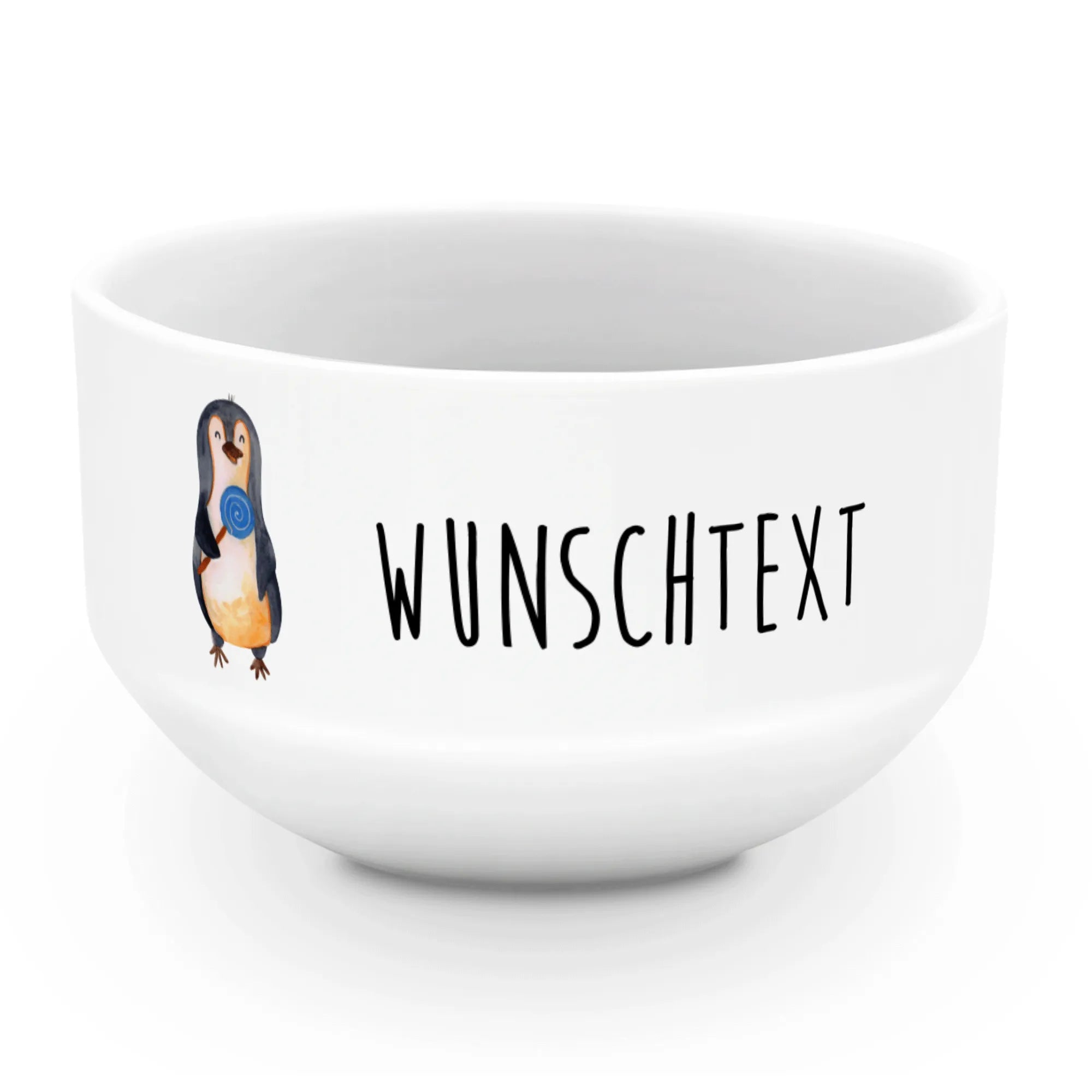 Personalizowana miska na musli pingwin lizak Pinguin